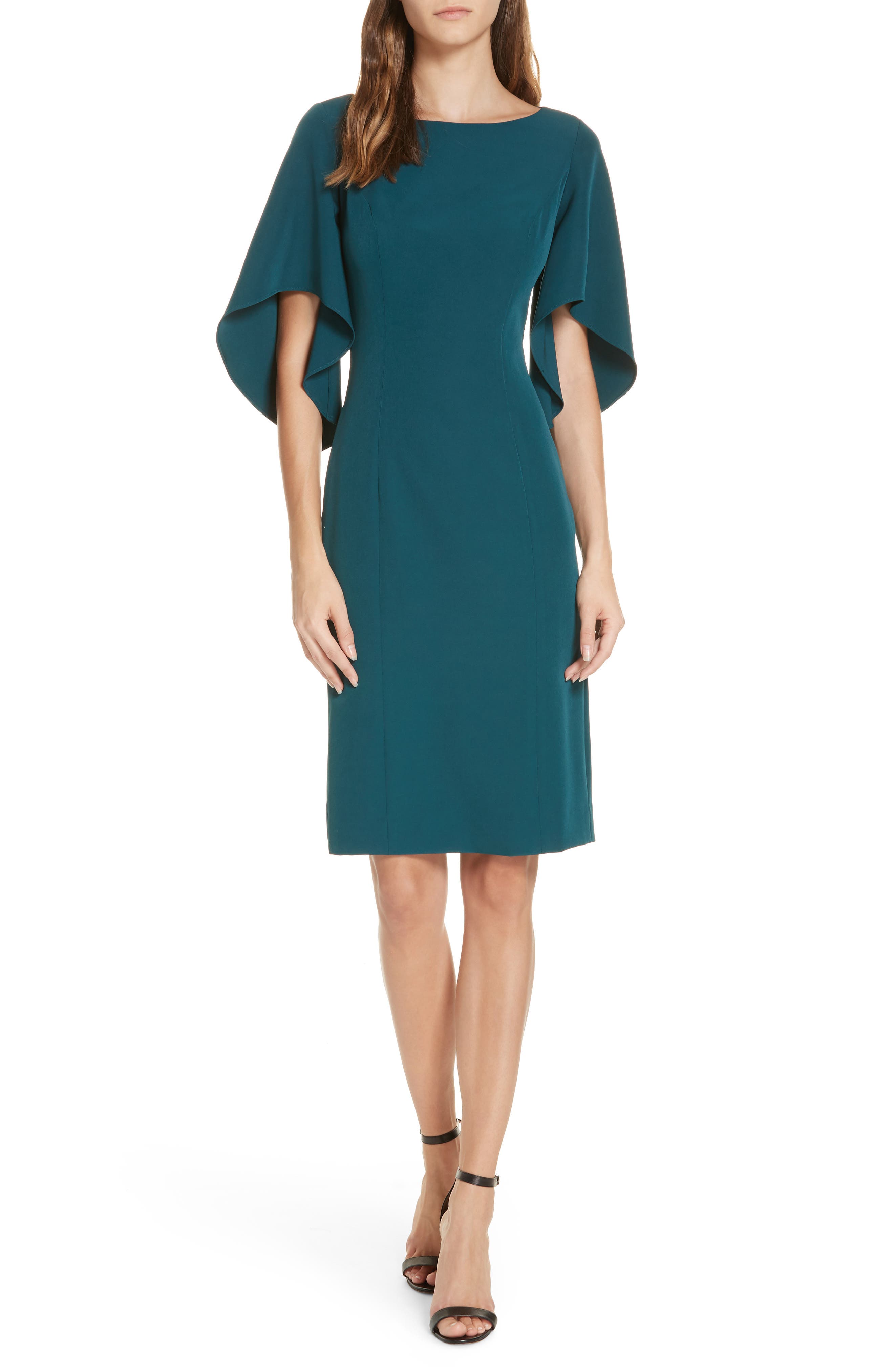 Milly Mila Cady Dress, Blue/green
