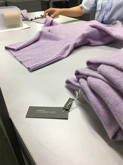 Sweaters from Nordstrom Signature's "Cashmere Never Felt So Good" line.