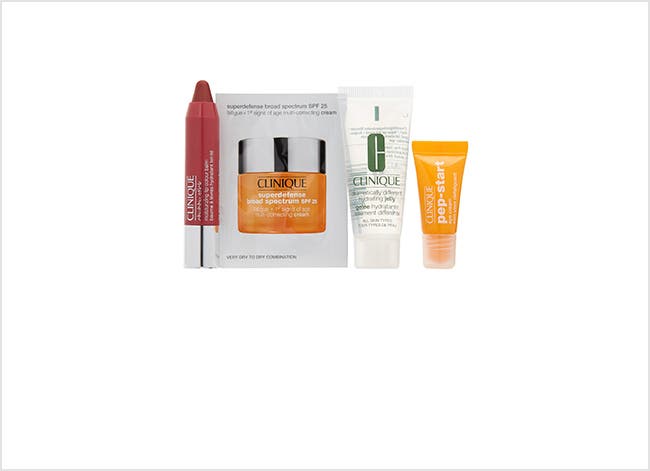 Clinique gift with purchase.