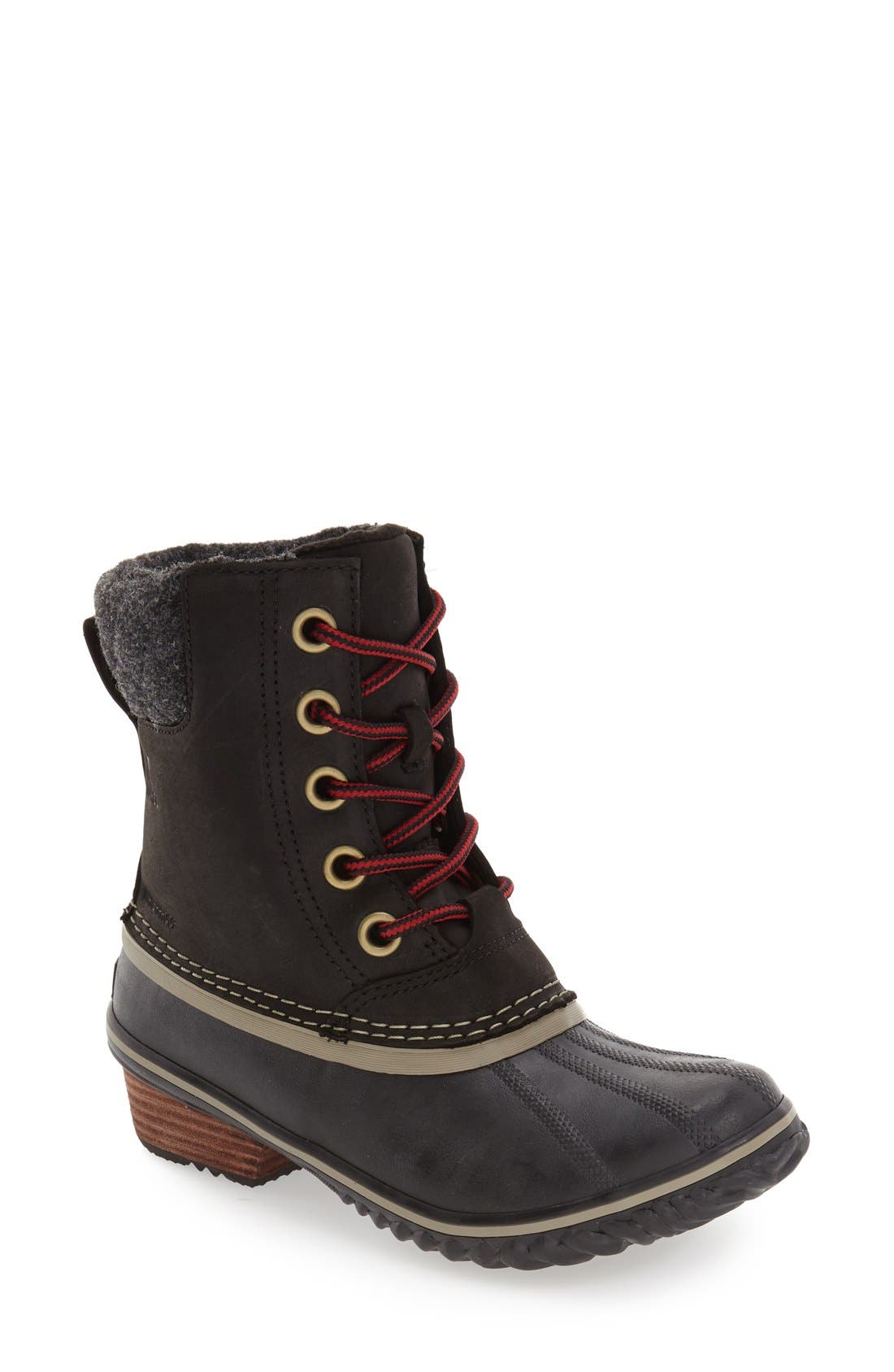 Sorel Slimpack Ii Waterproof Boot, Black