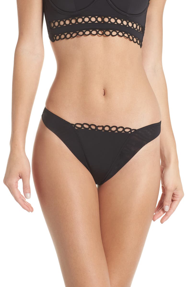 Thistle & Spire BEVERLY HIGH CUT THONG