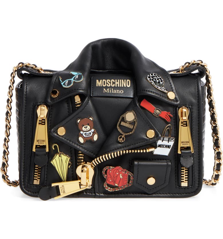 Moschino Biker Jacket Shoulder Bag Nordstrom Biker Jacket Shoulder Bag