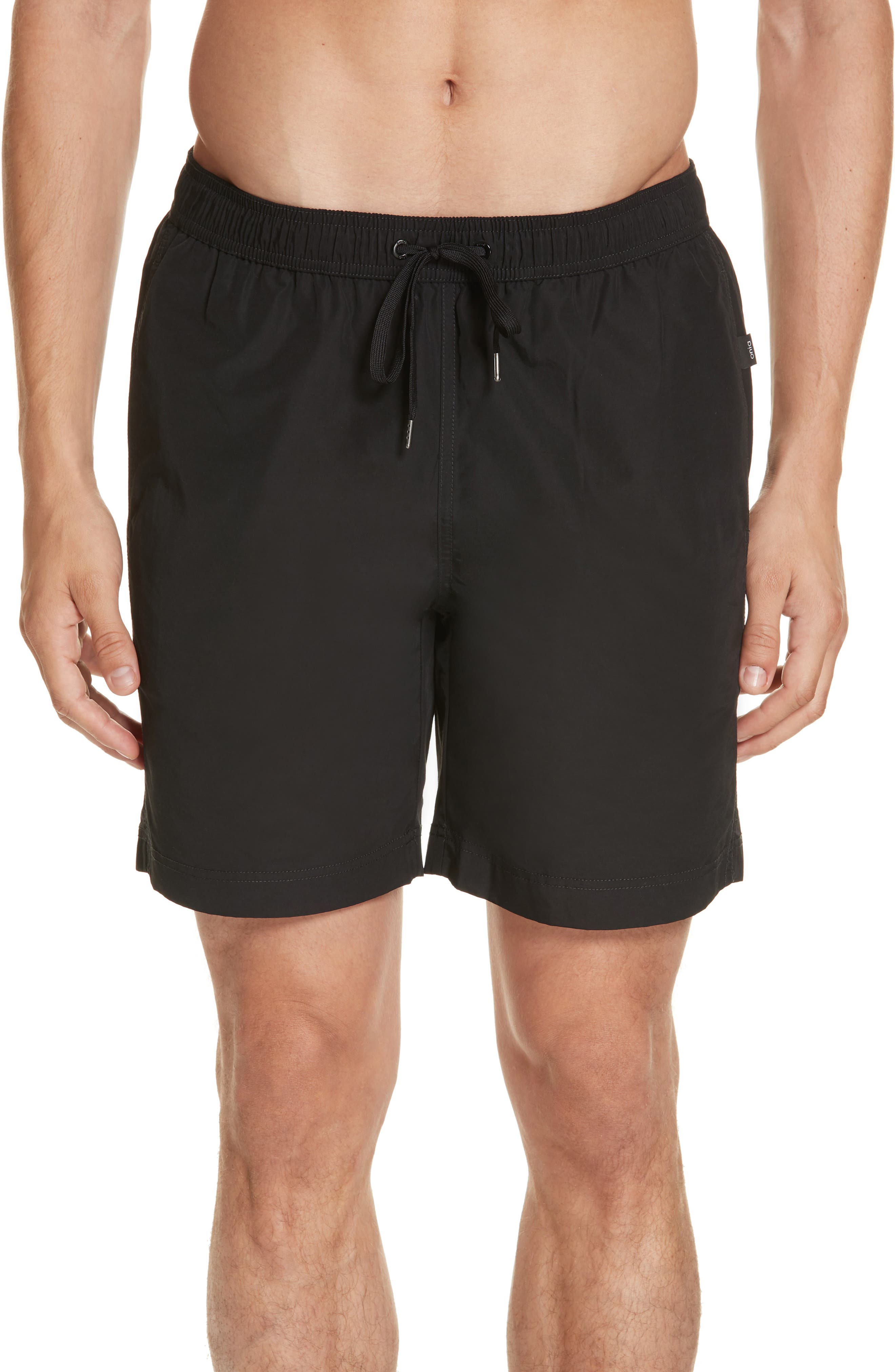 Onia Charles Swim Trunks, Black