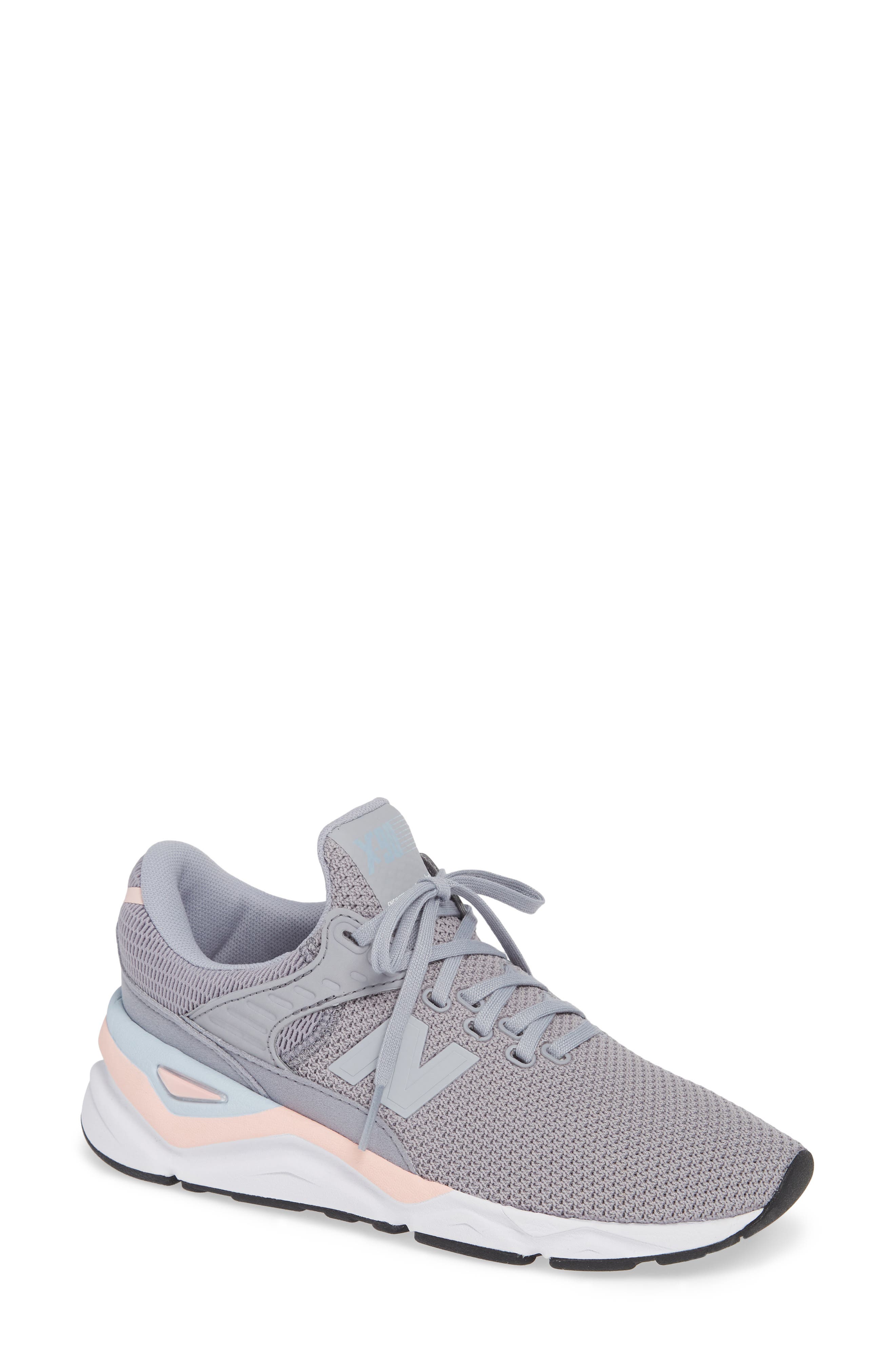 UPC 191902016463 Women's New Balance X90 Sneaker, Size 7 B Grey