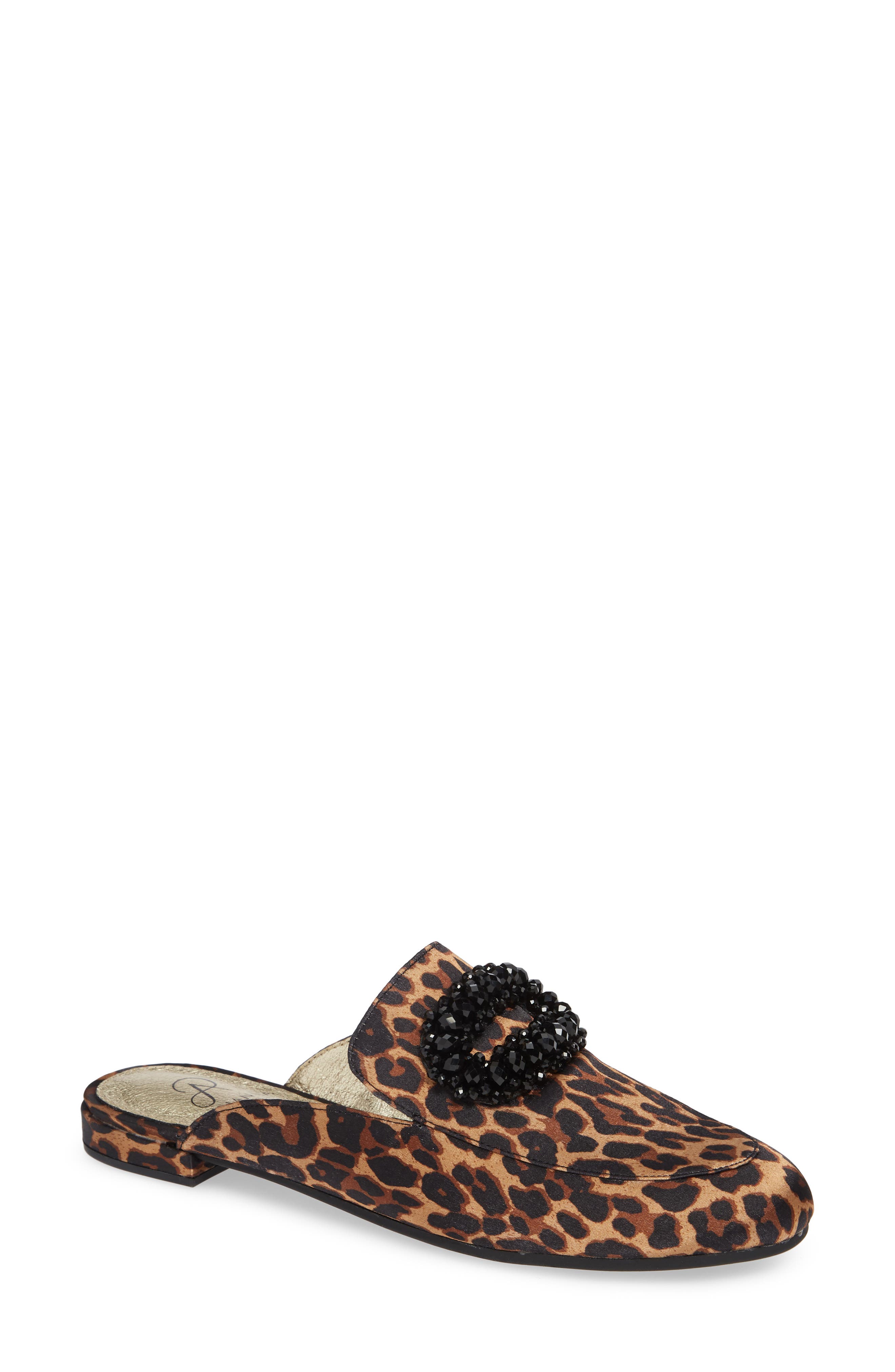 Adrianna Papell Becky Embellished Mule- Brown