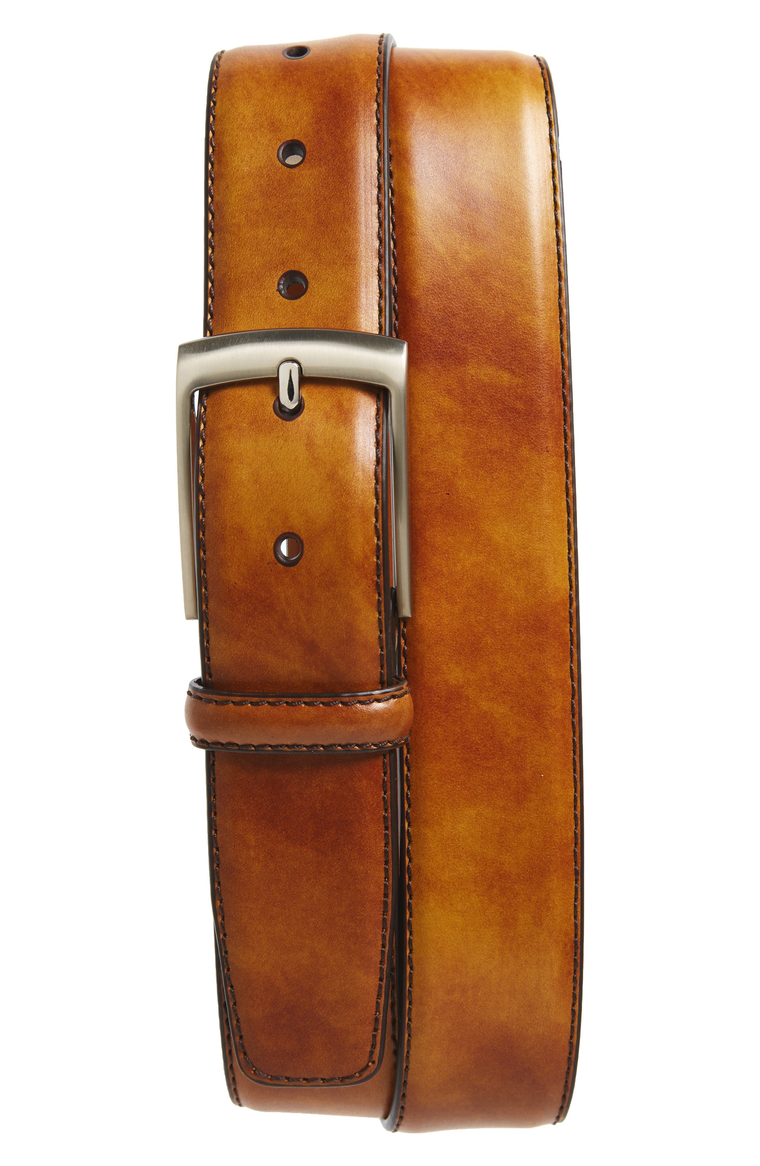 Magnanni Tabon Leather Belt, Cuero