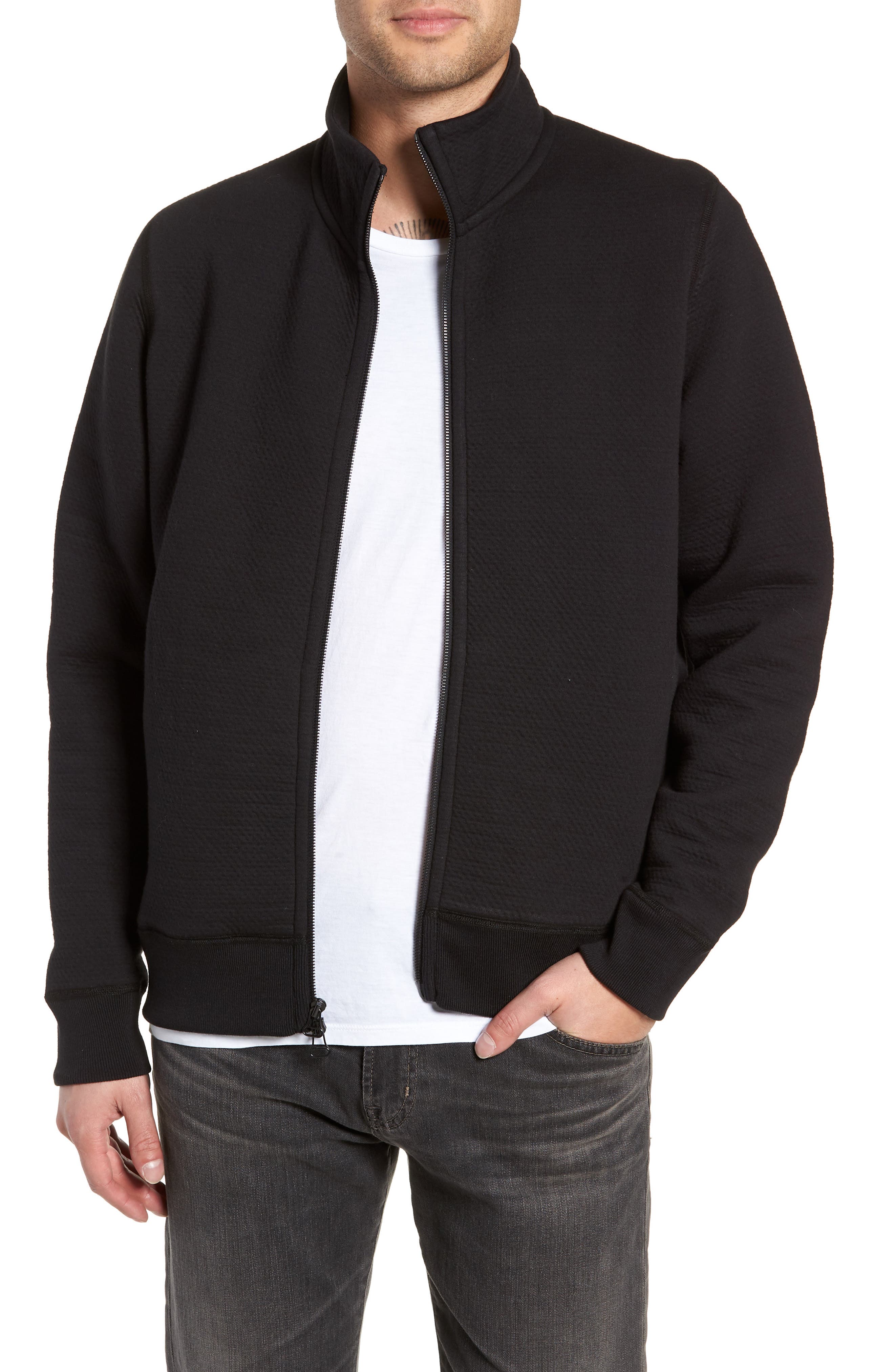 Wings + Horns Cabin Fleece Jacket, Black