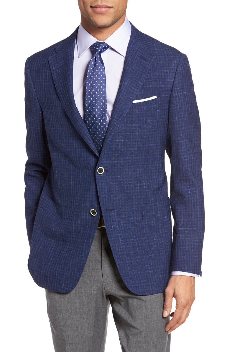 Hickey Freeman Classic Fit Stretch Wool Blend Sport Coat | Nordstrom