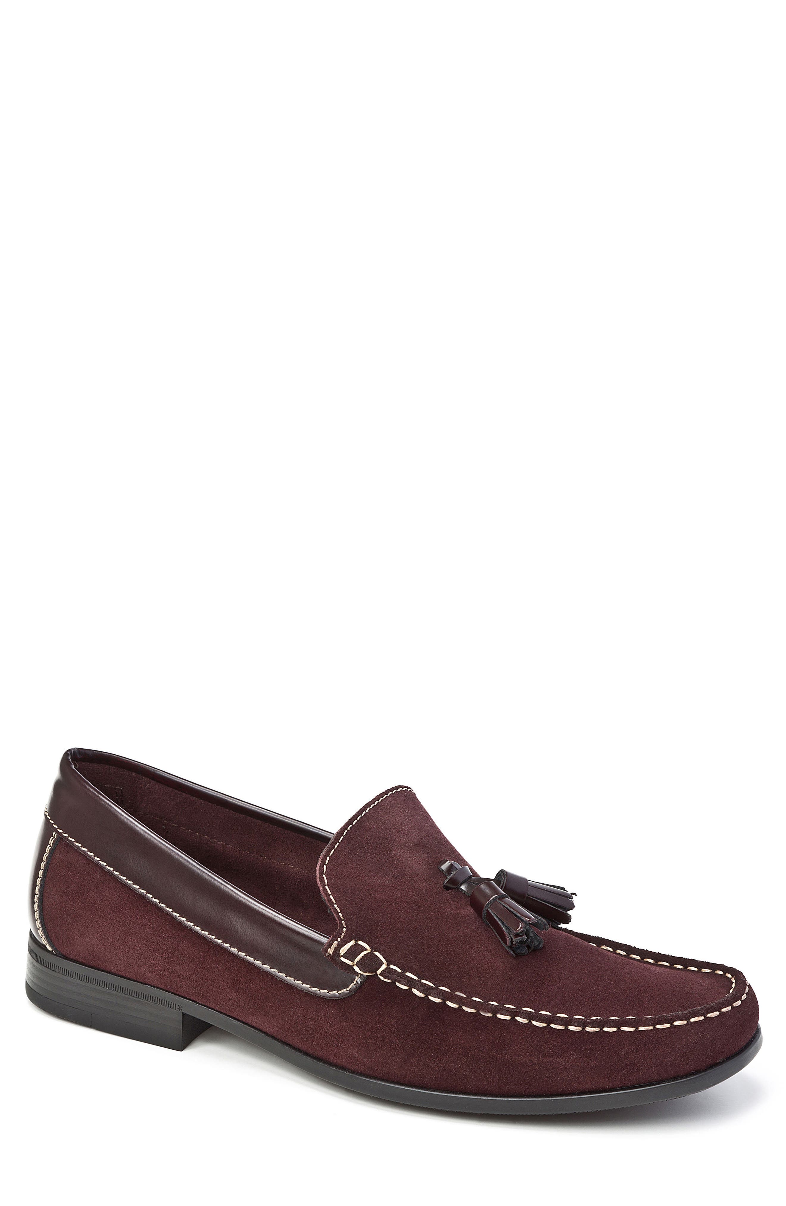 Sandro Moscoloni Hojas Tassel Loafer, Burgundy