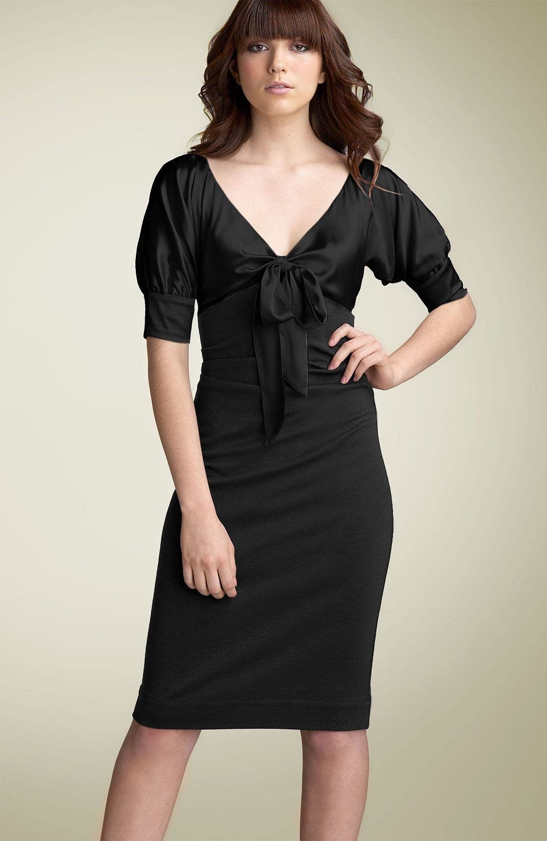 Diane von Furstenberg 'Kitt' Two Tone Dress Nordstrom