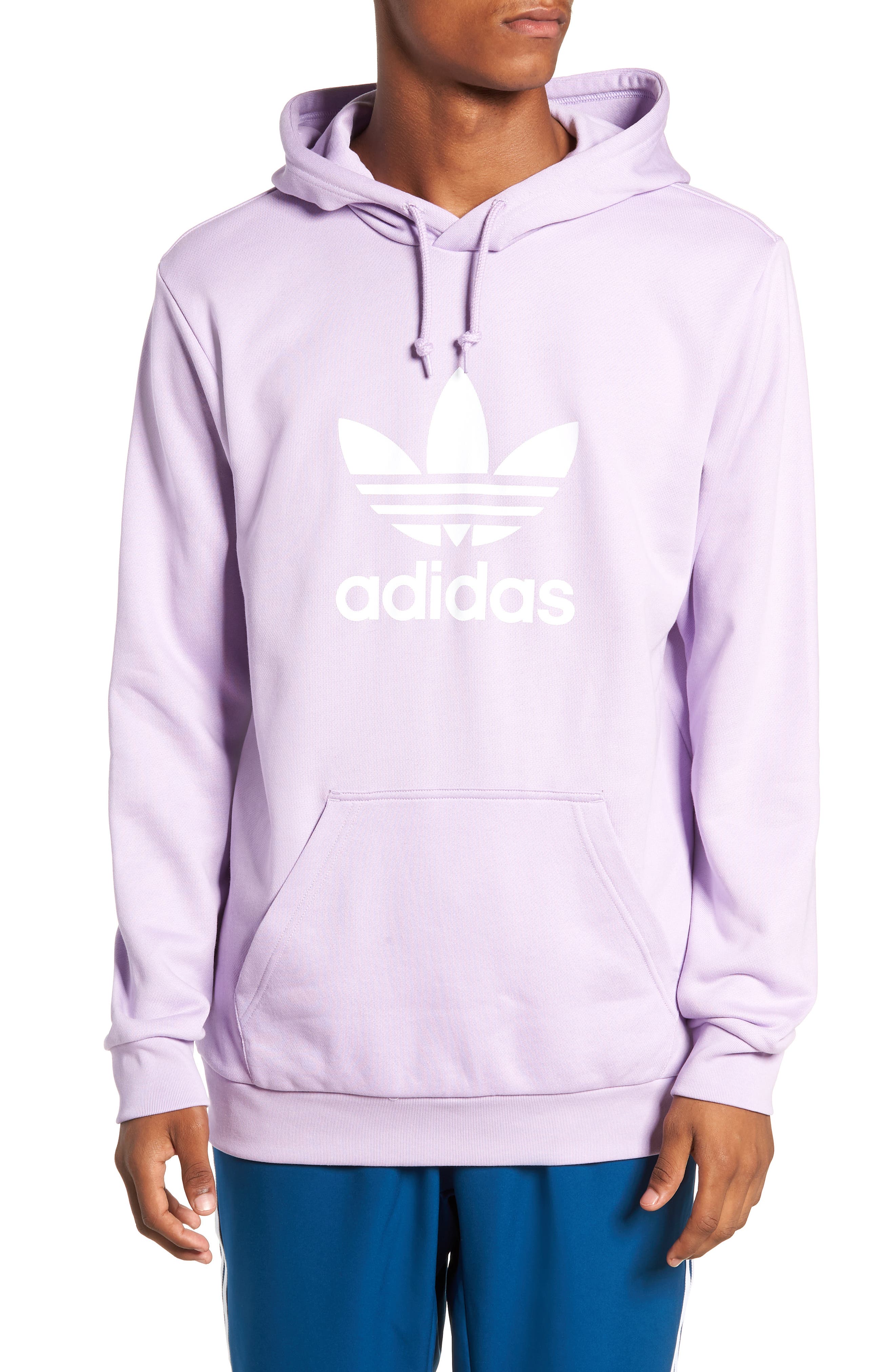 adidas purple glow hoodie