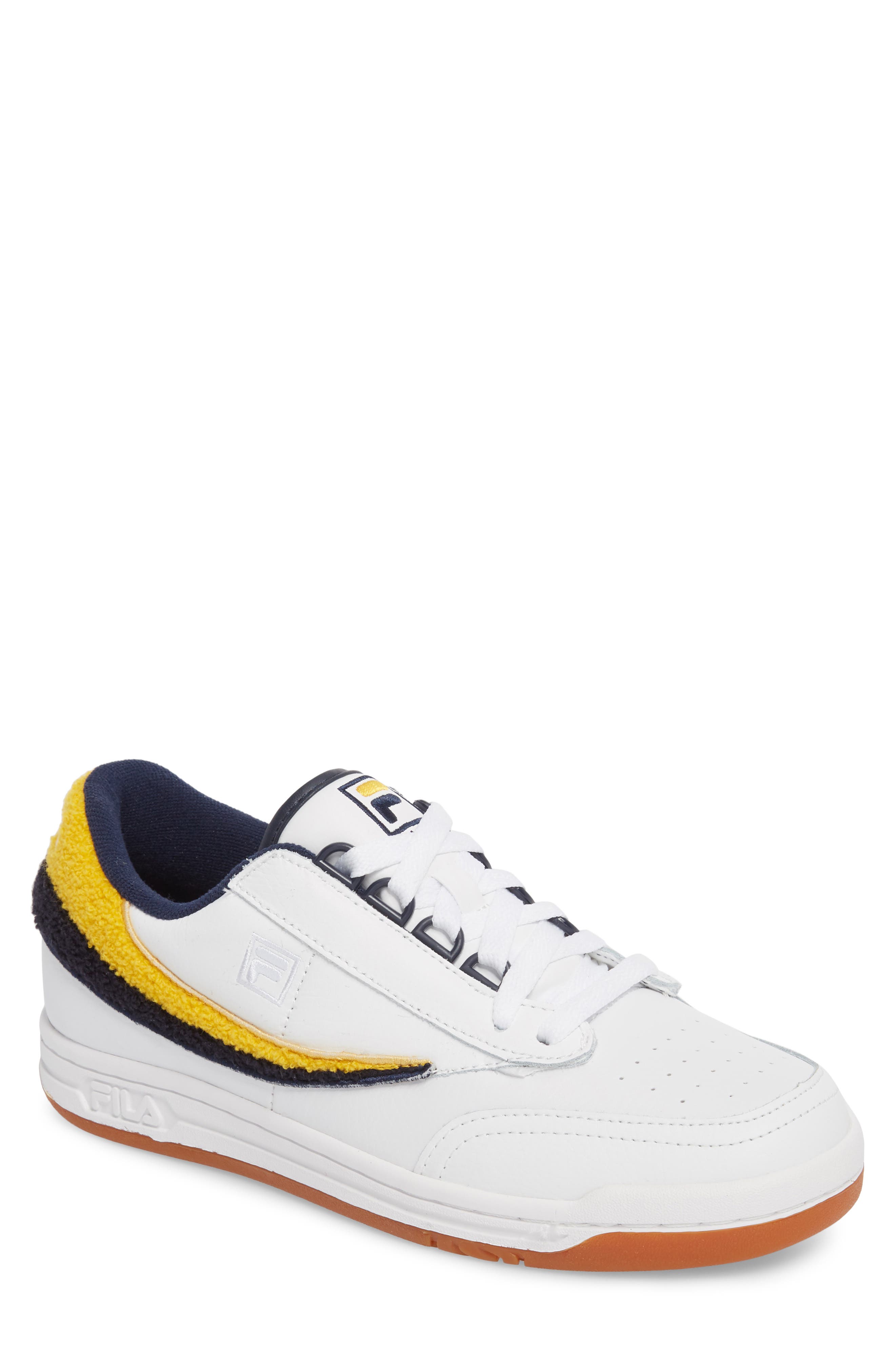 original white fila shoes