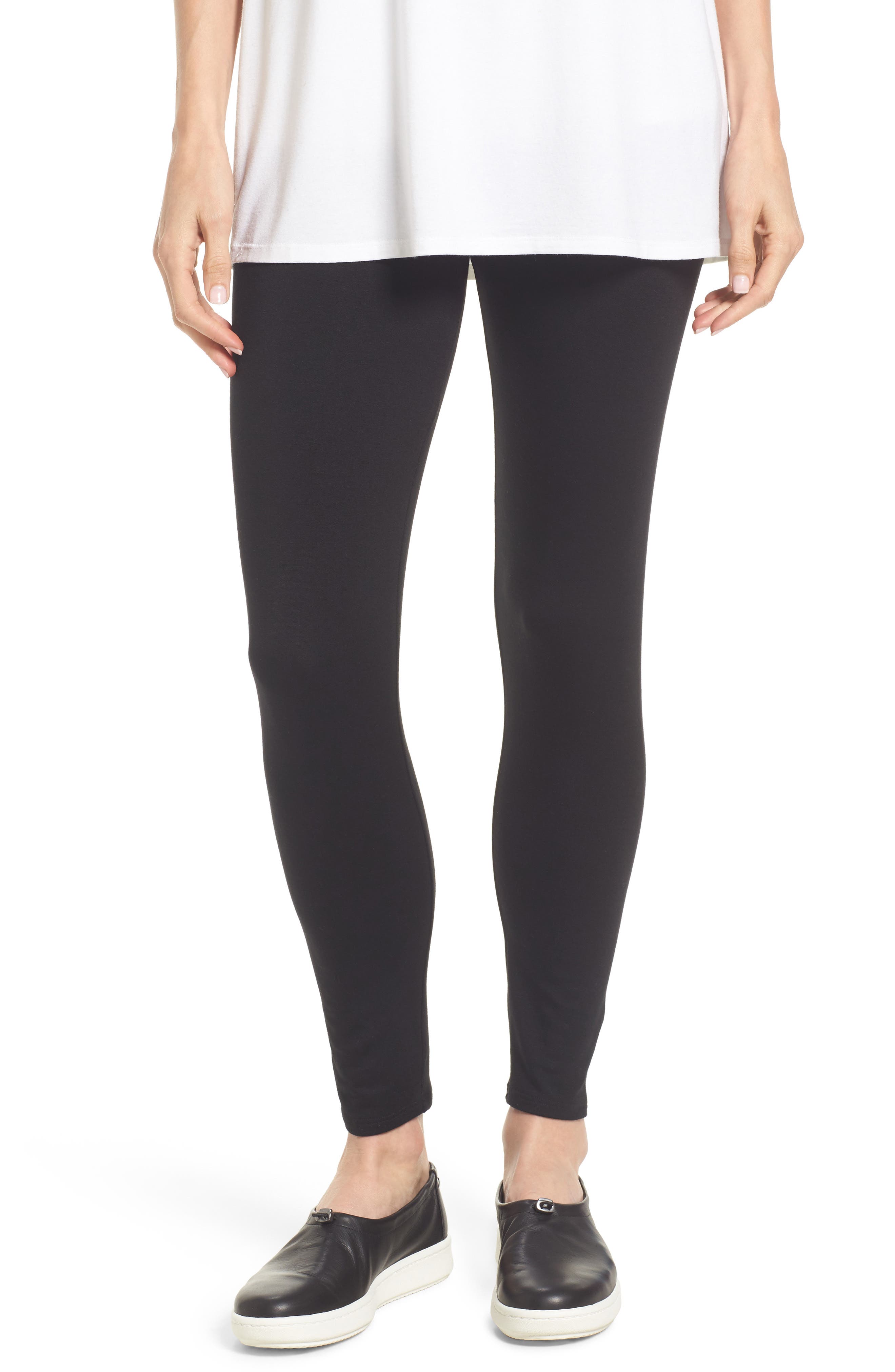 Eileen Fisher Ankle Leggings, Black