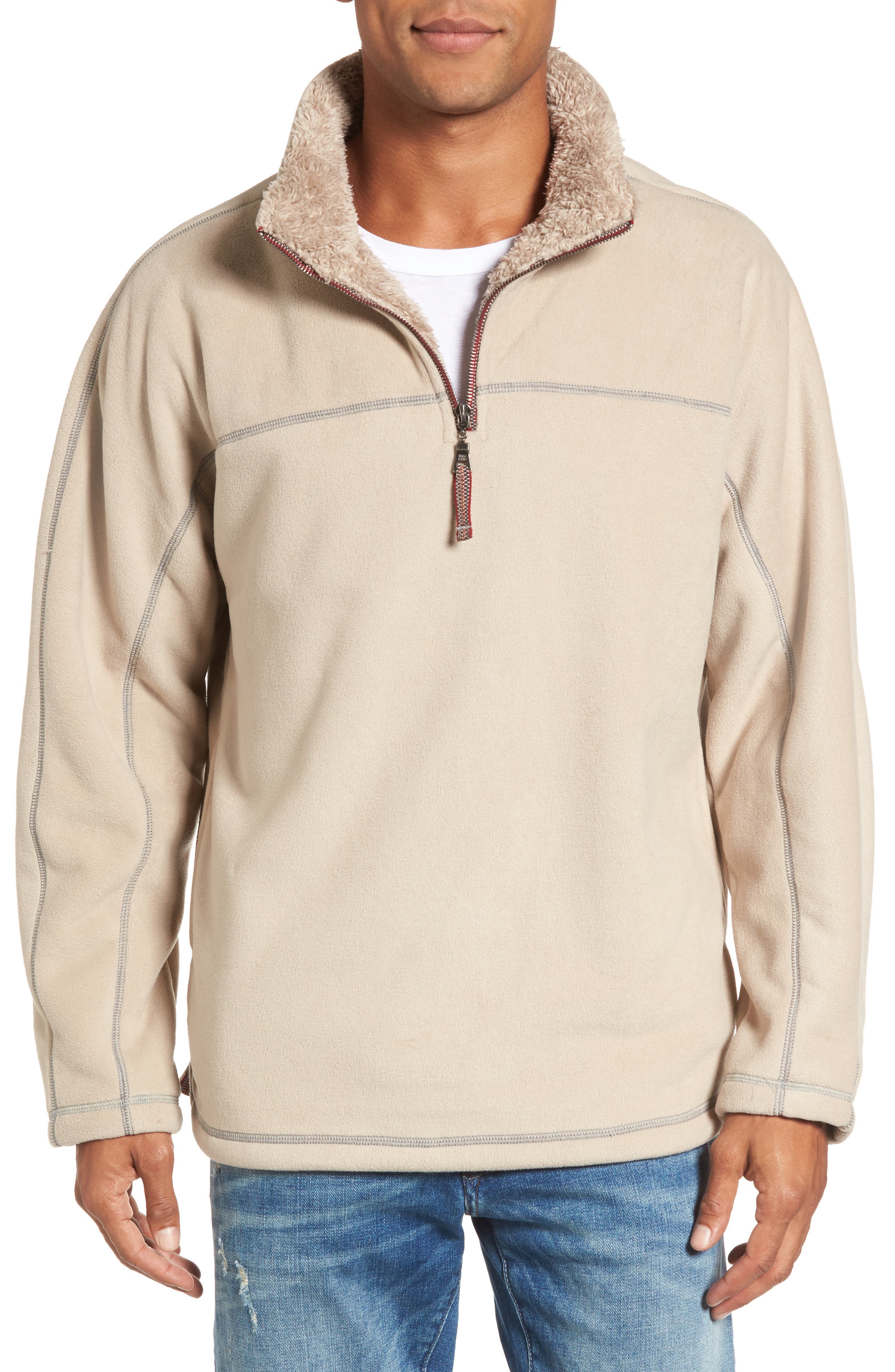 True Grit Bonded Polar Fleece Lined Pullover Nordstrom