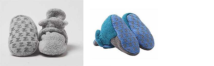 Zutano Infant Cozie Gripper Bootie.