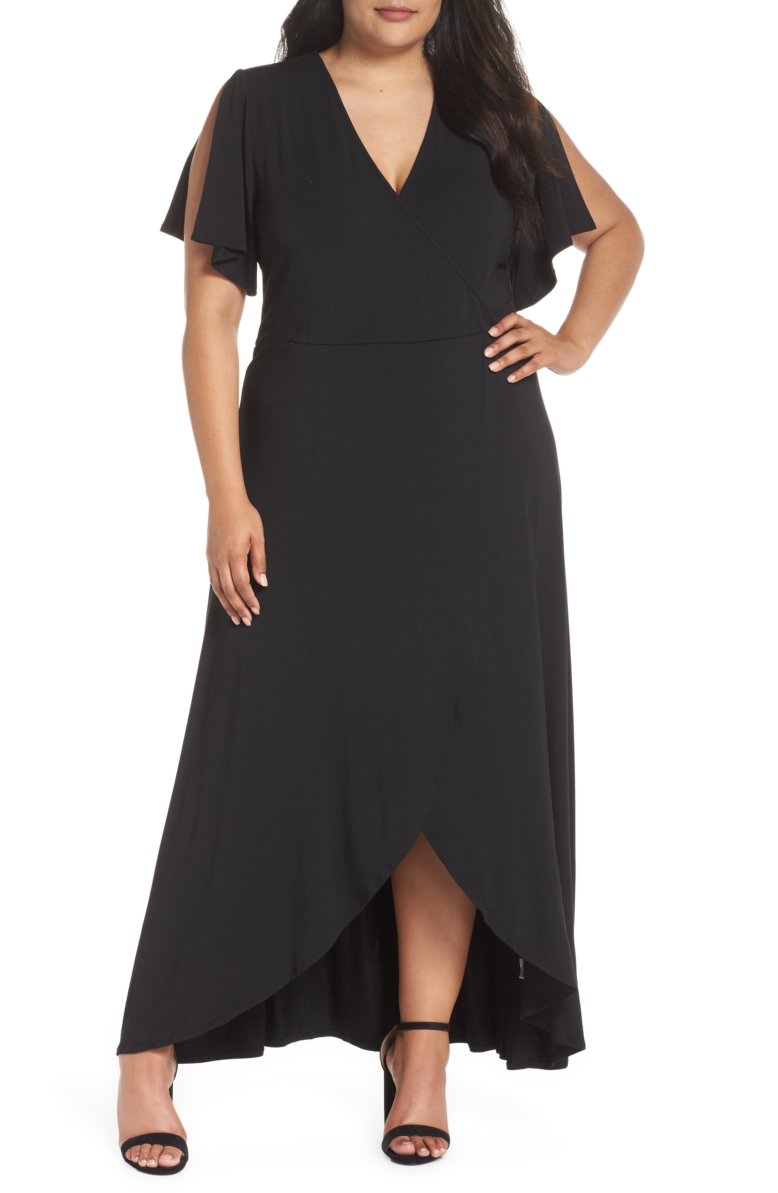 Plus Size Tart Nolan Maxi Dress, Black