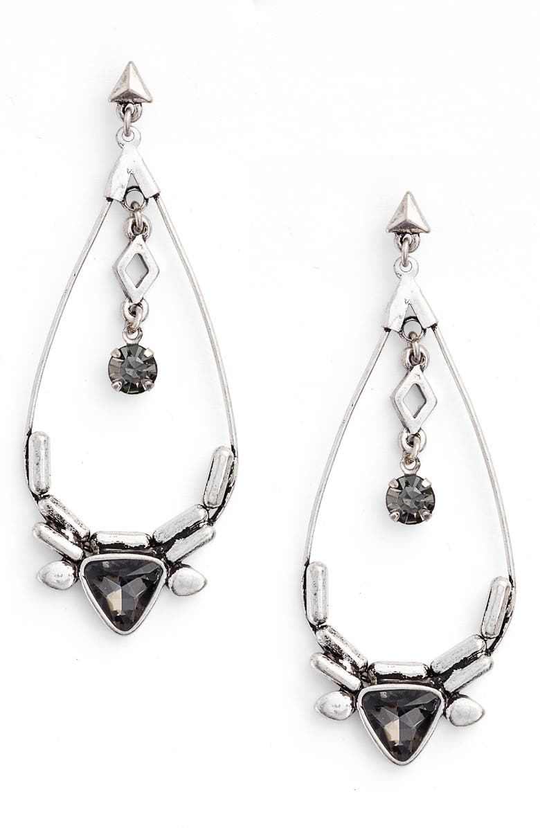 Treasure & Bond Triangle Stone Drop Earrings | Nordstrom