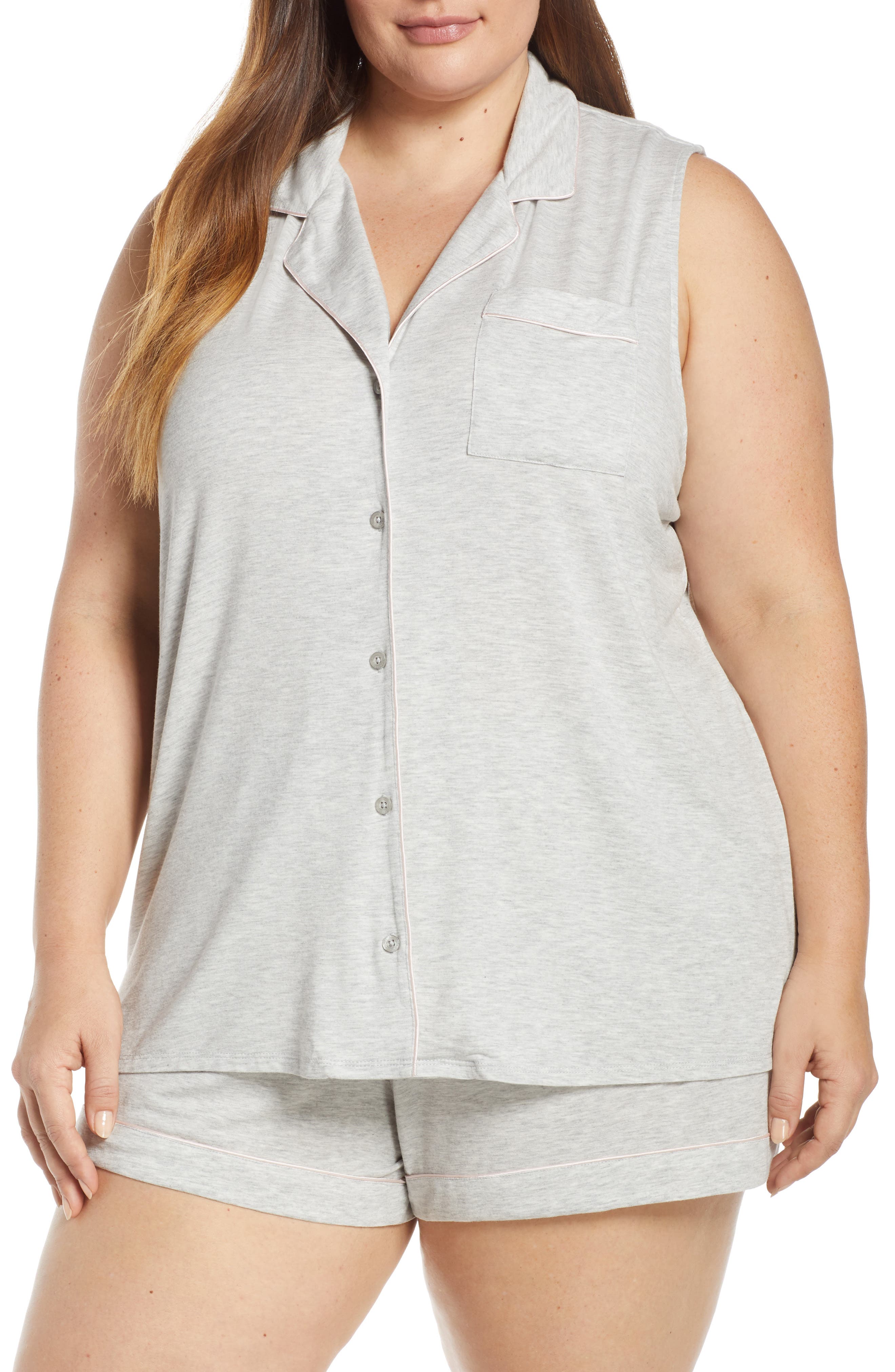 Plus Size Nordstrom Lingerie Moonlight Short Pajamas