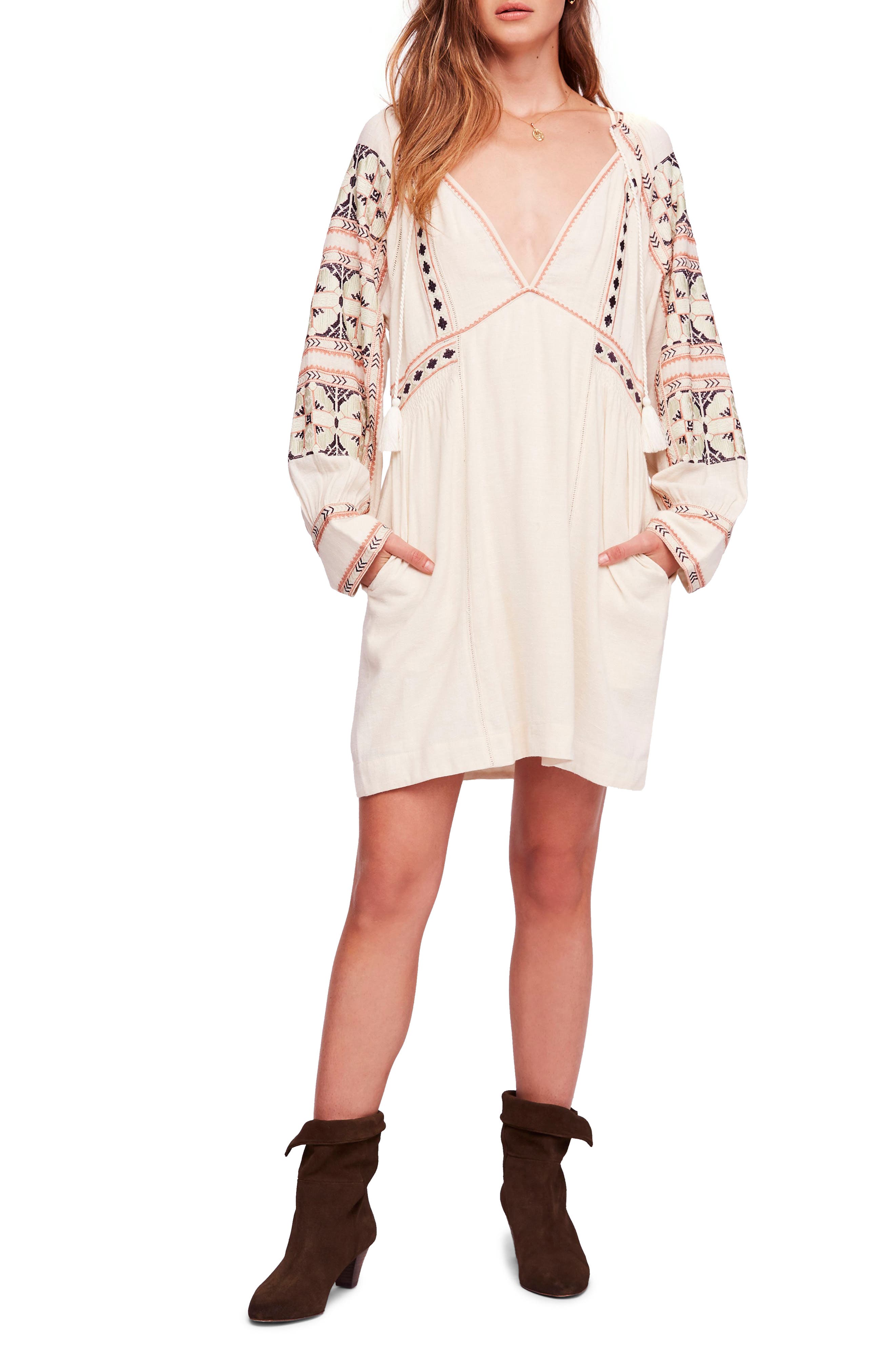 Free People All My Life Minidress, Ivory