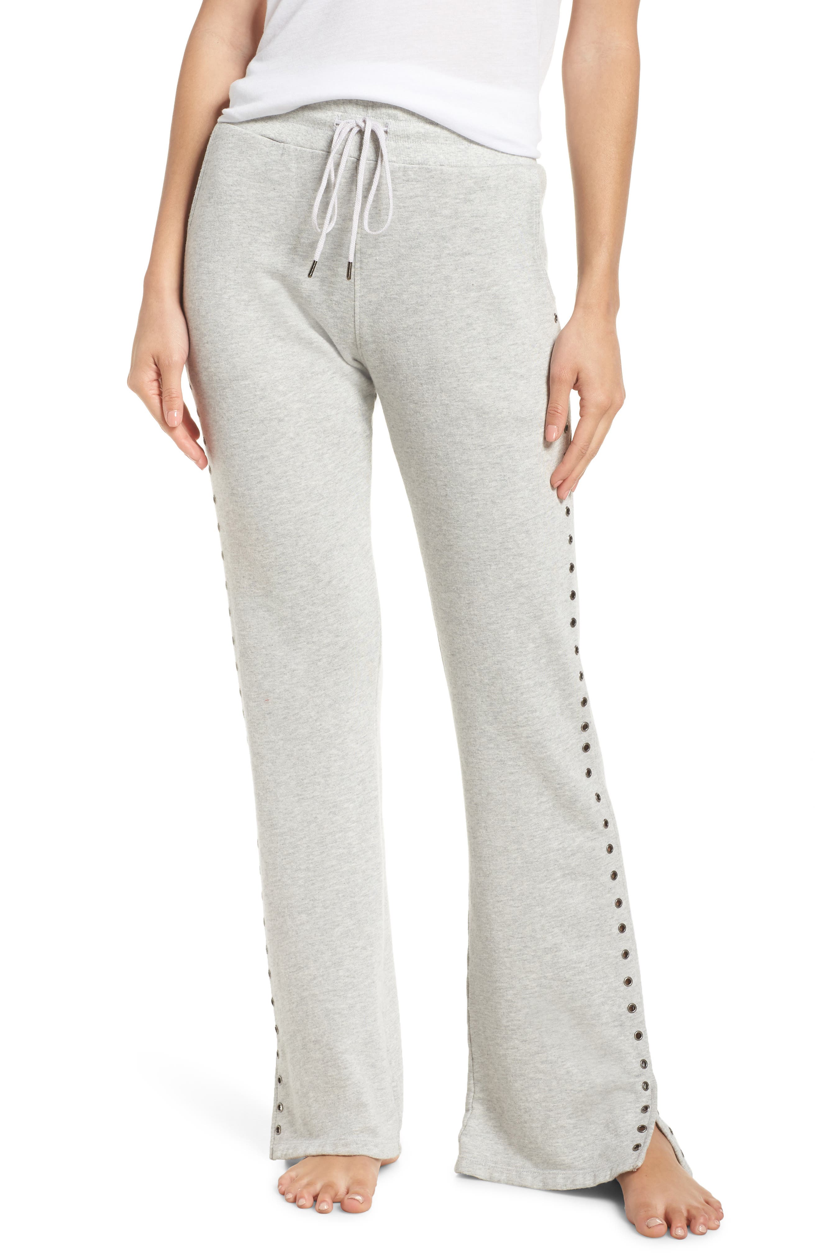 David Lerner Flare Leg Lounge Pants