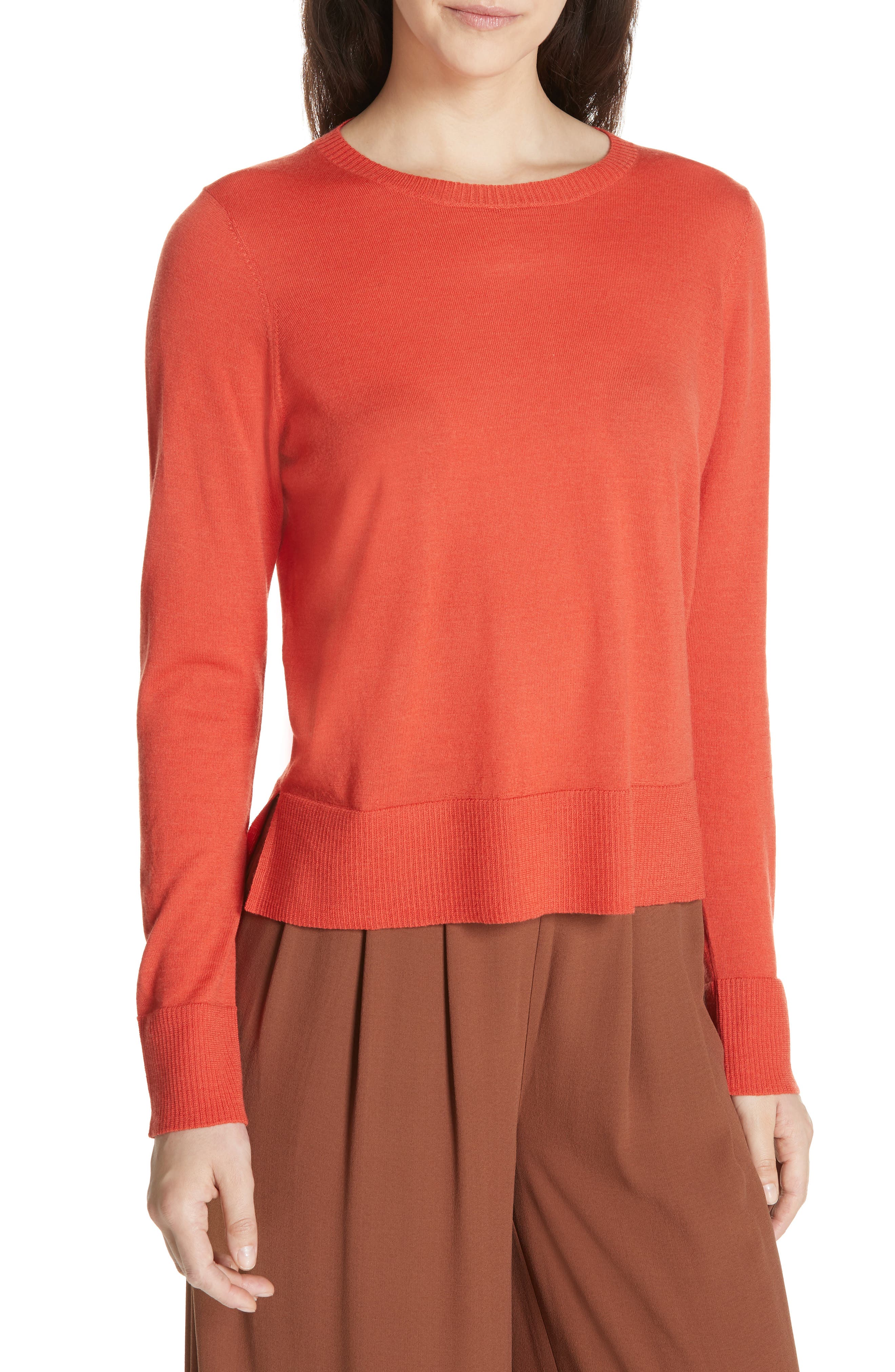 Eileen Fisher Boxy Merino Wool Sweater