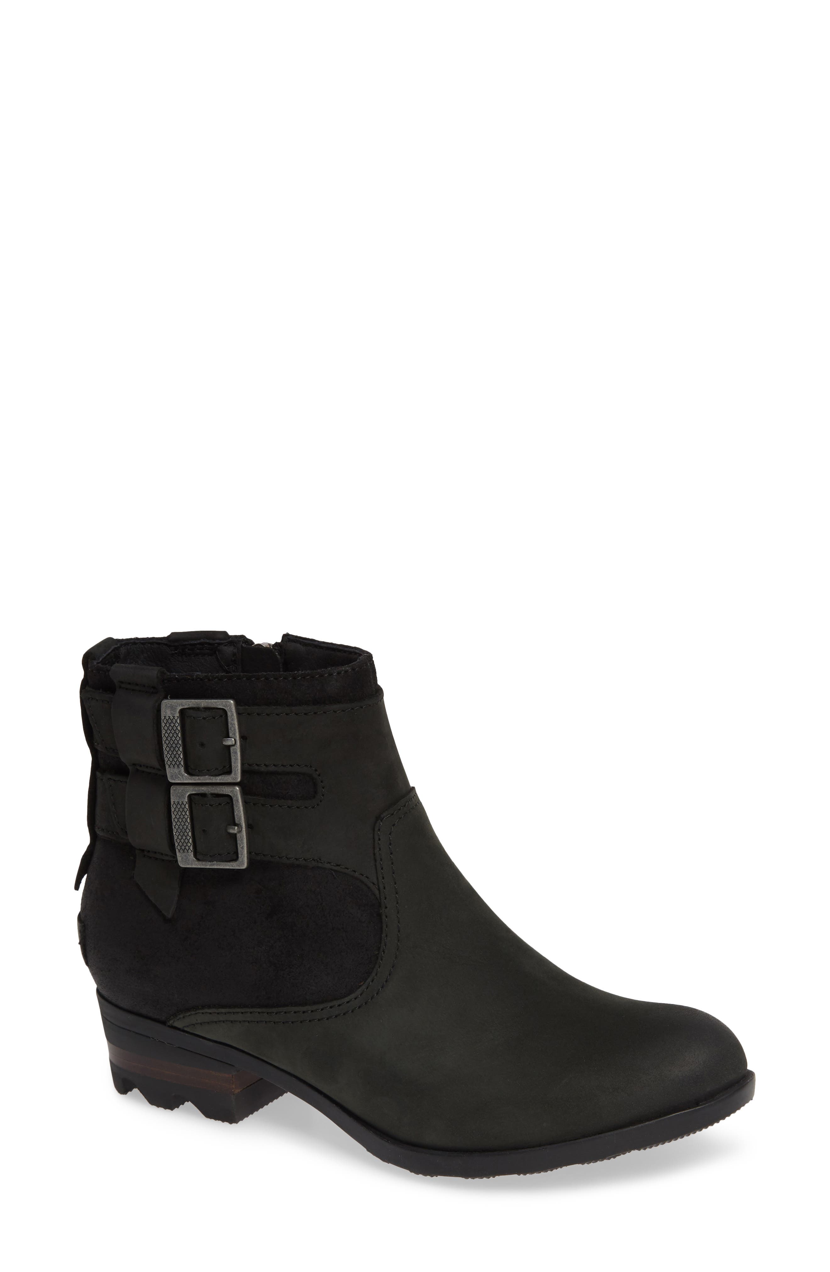 Sorel Lolla Waterproof Bootie, Black