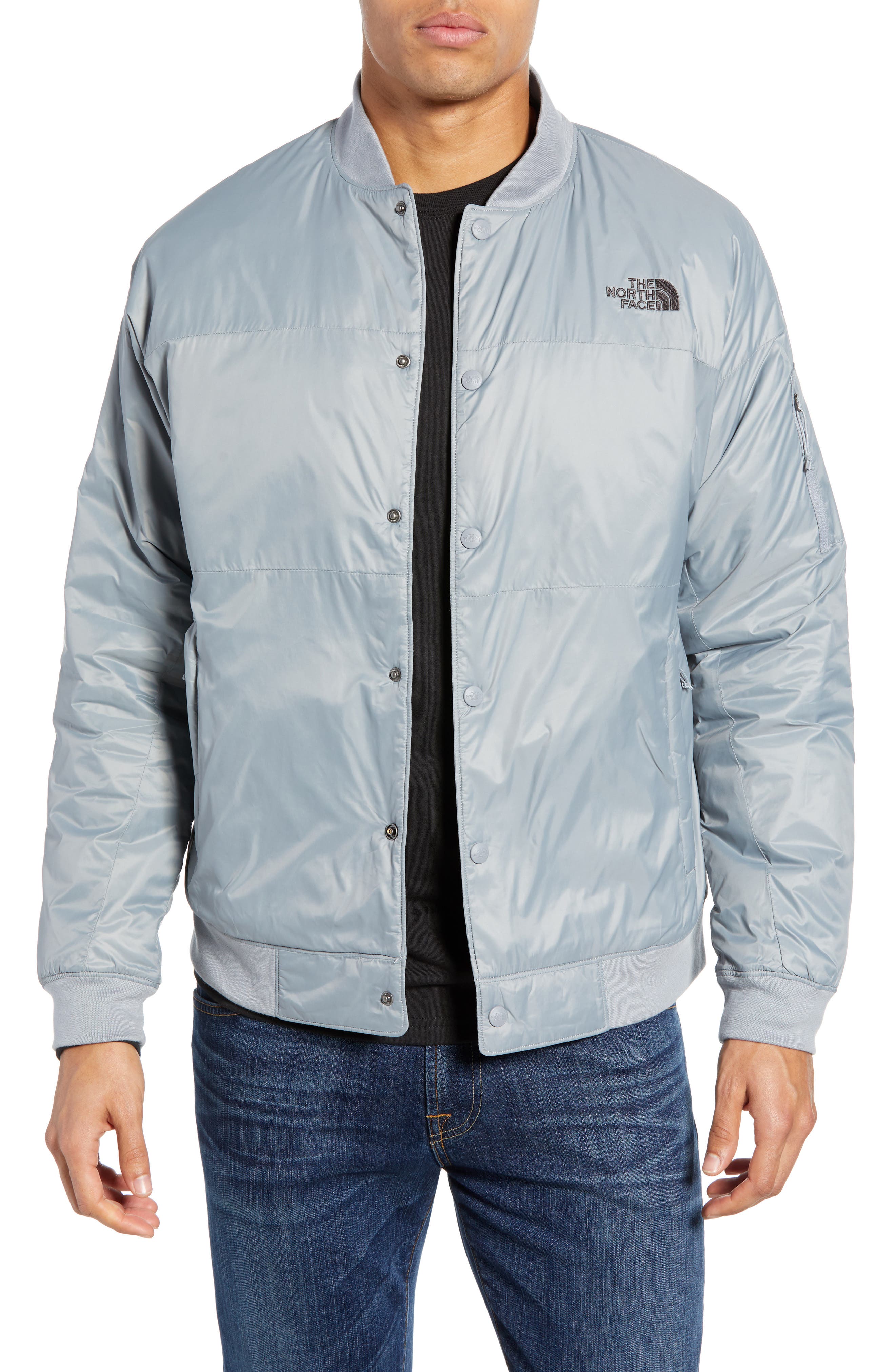 The North Face Presley Insulated Bomber Jacket, Grey