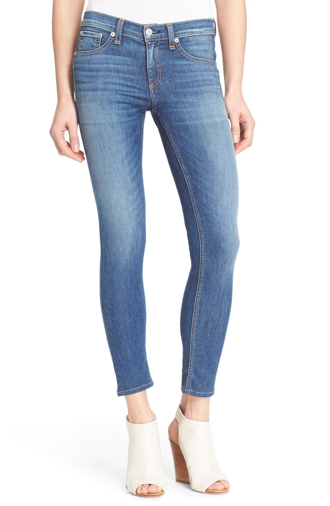 rag & bone/JEAN Capri Crop Skinny Jeans (Rae) Nordstrom