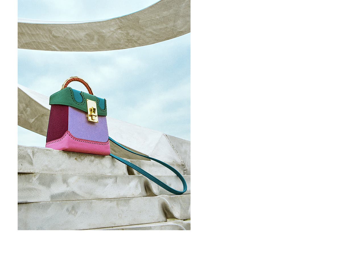 The VOLON designer handbags.