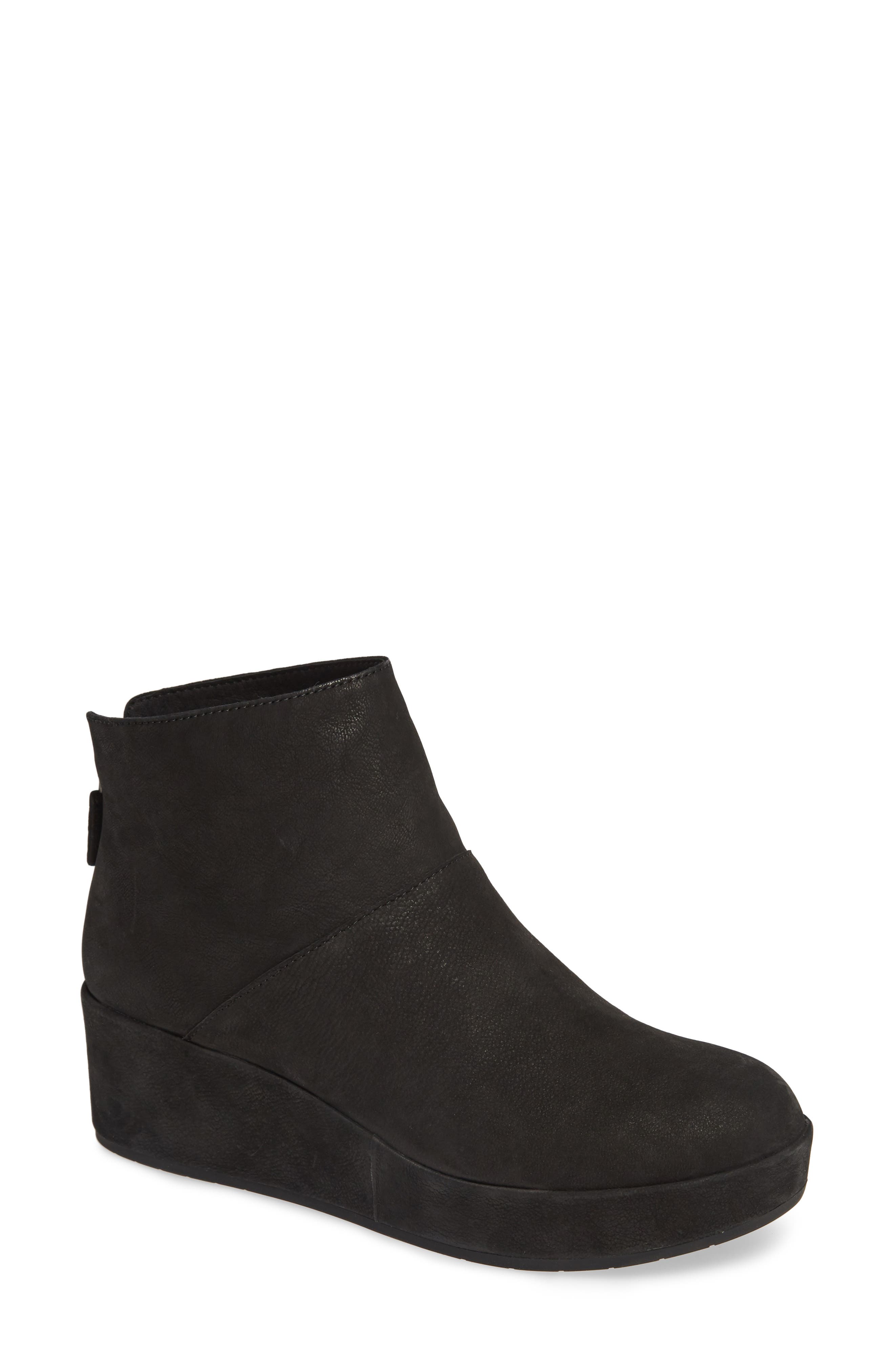 Eileen Fisher Verdi Wedge Bootie, Black