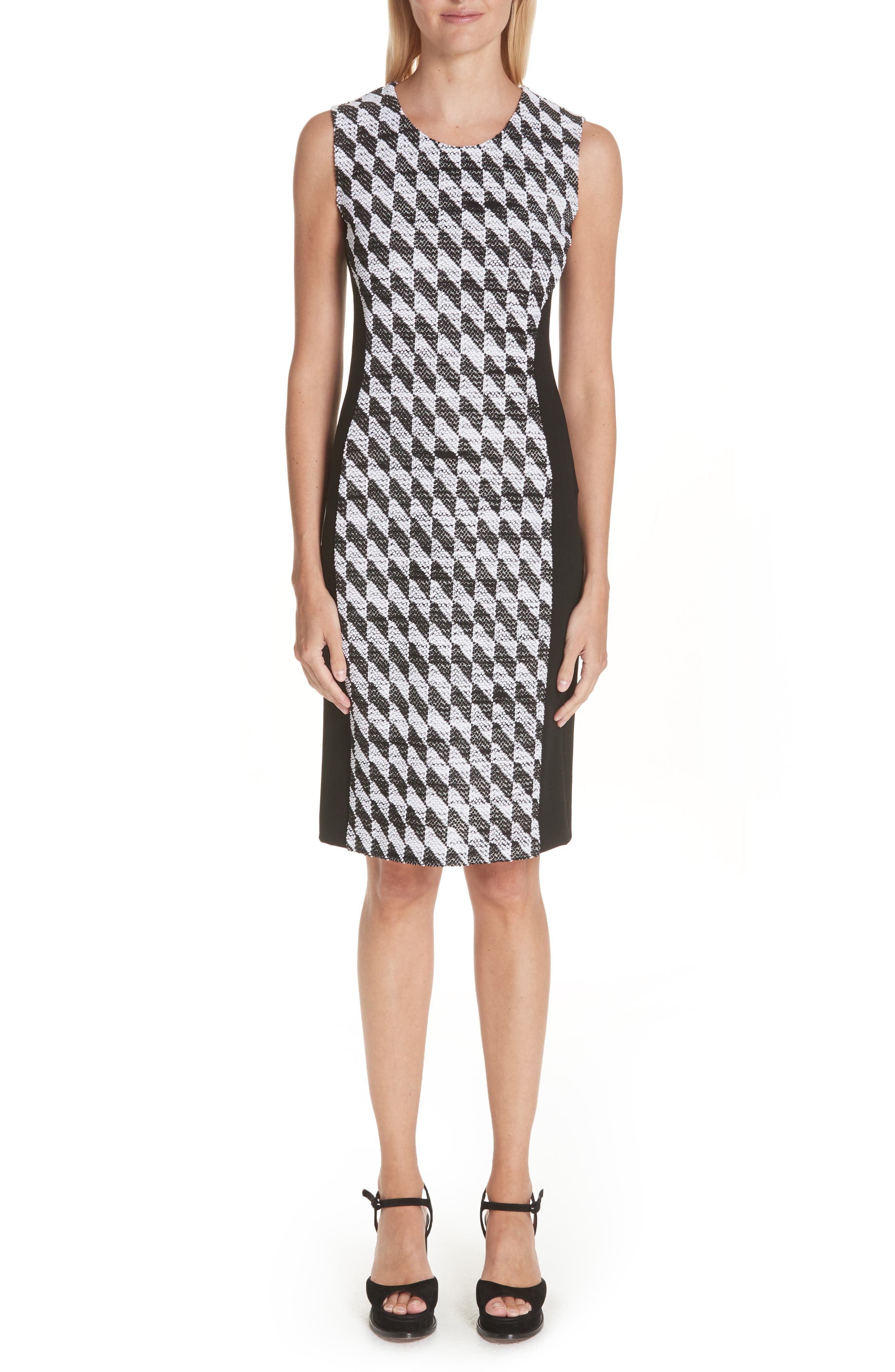 Missoni Diamond Knit Dress, 8 IT - Black
