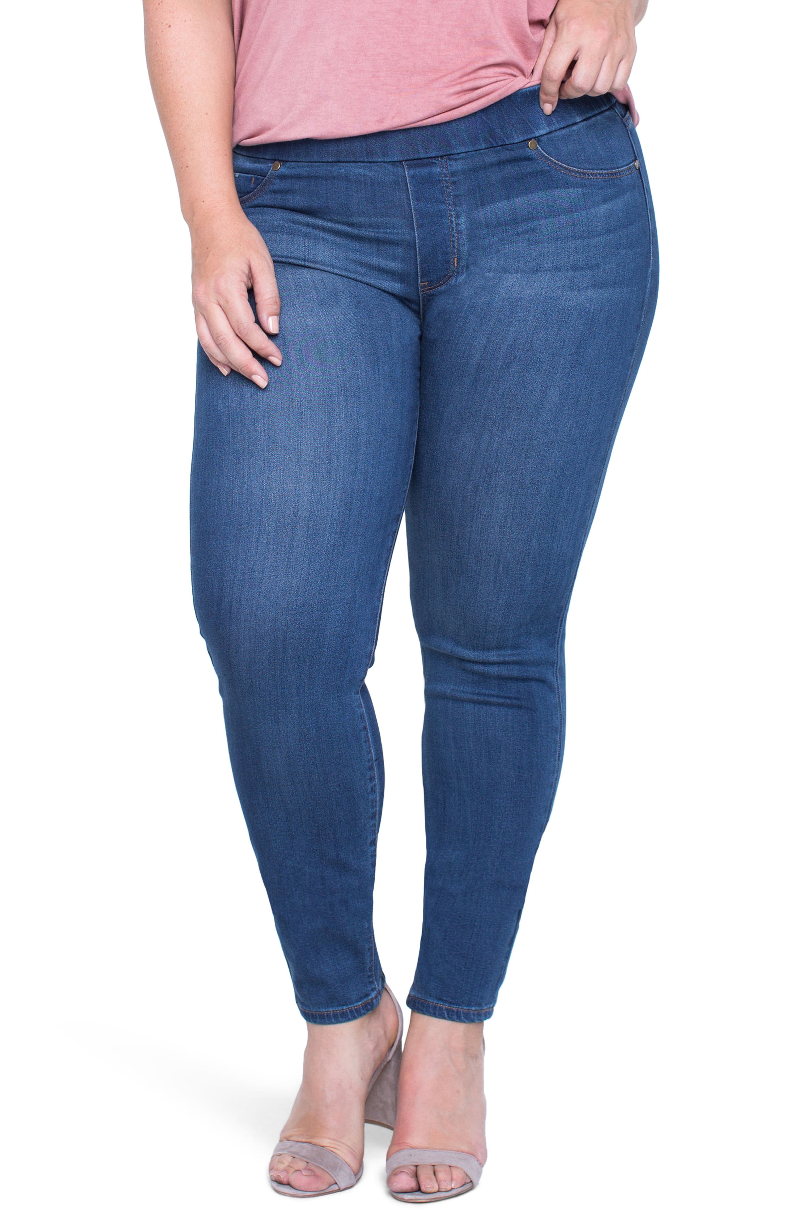 Liverpool Sienna Mid Rise Soft Stretch Denim Leggings