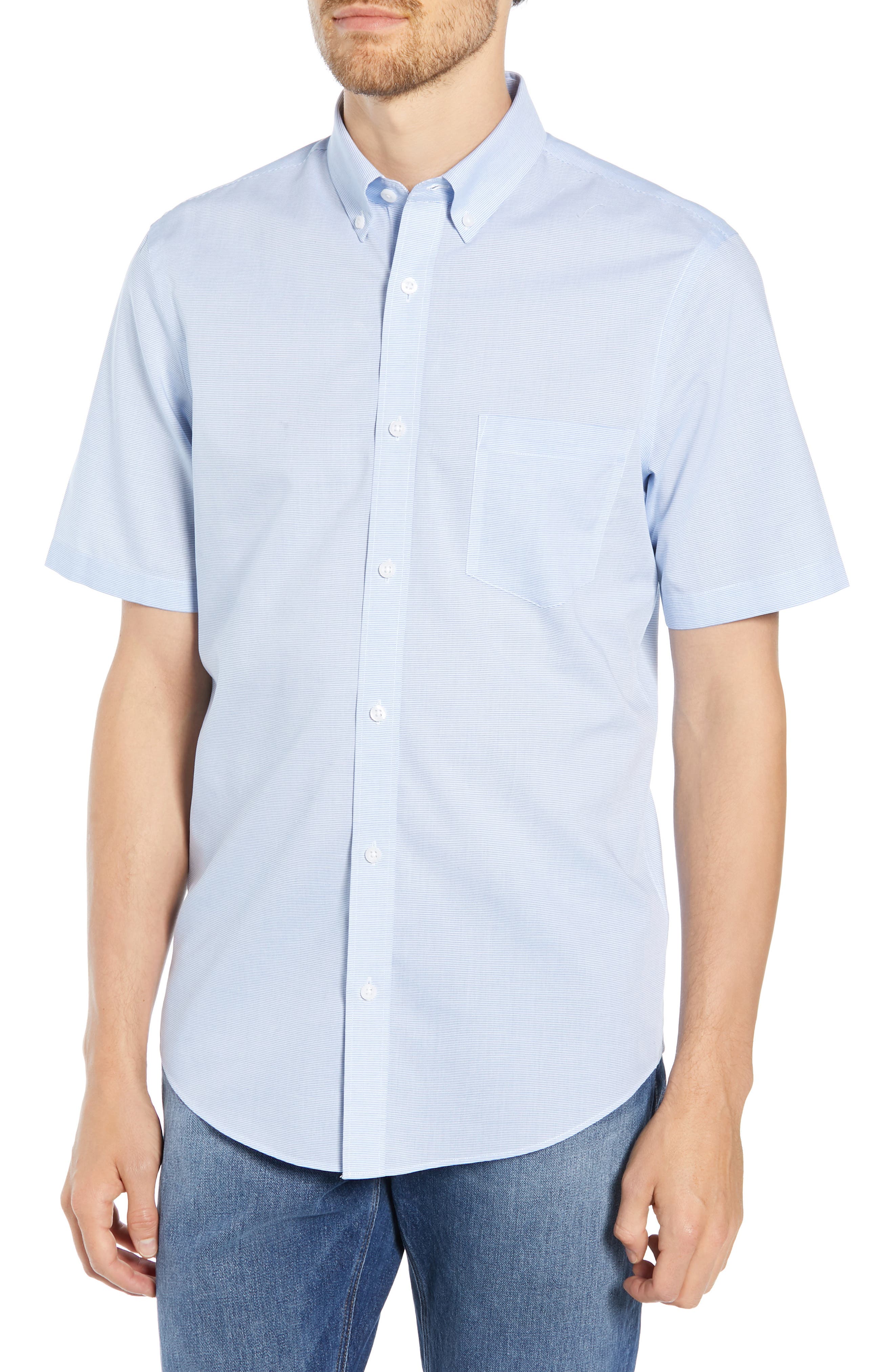 Nordstrom Shop Smartcare(TM) Regular Fit Sport Shirt
