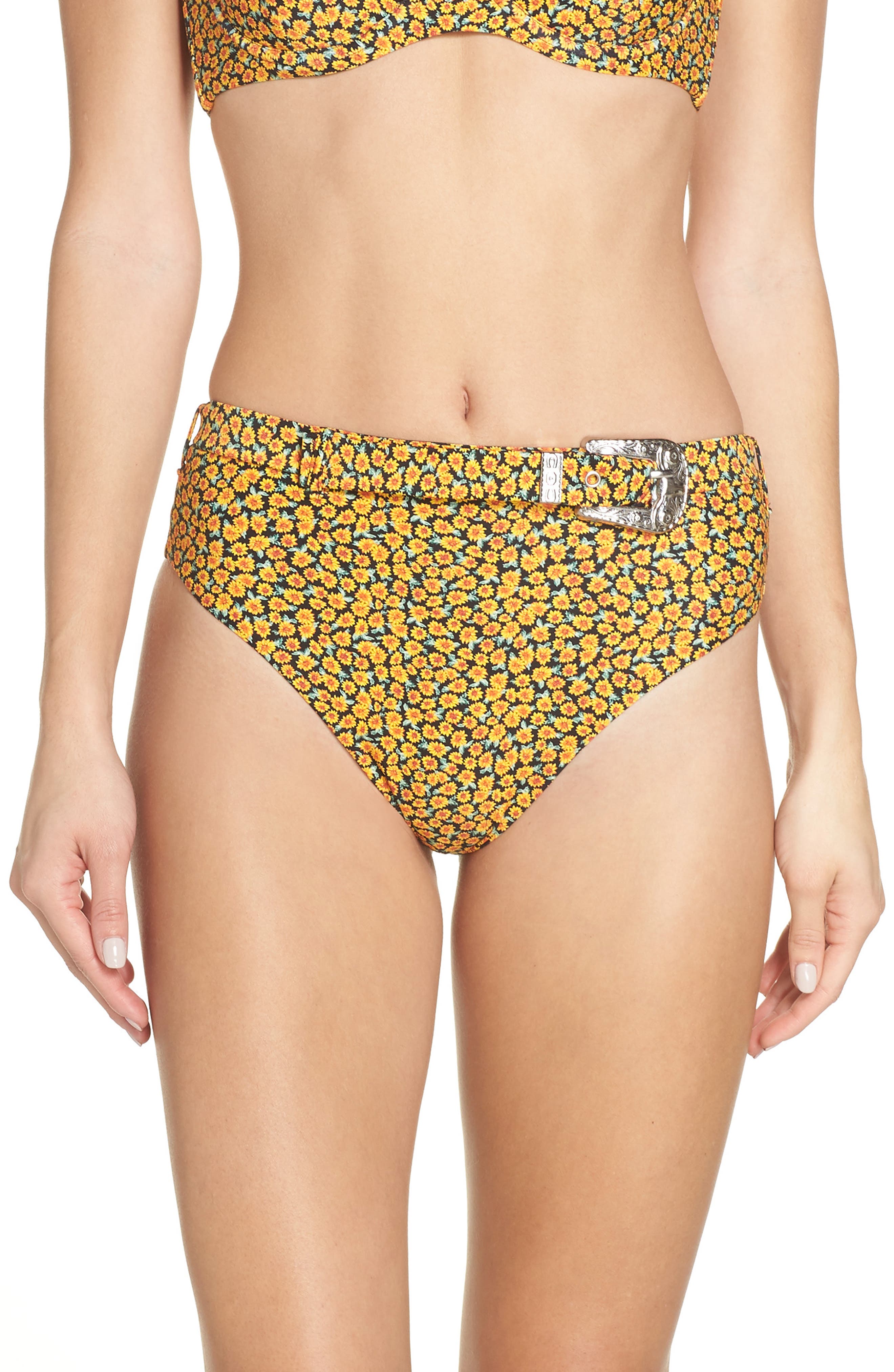 Onia Emily Bikini Bottoms, Yellow