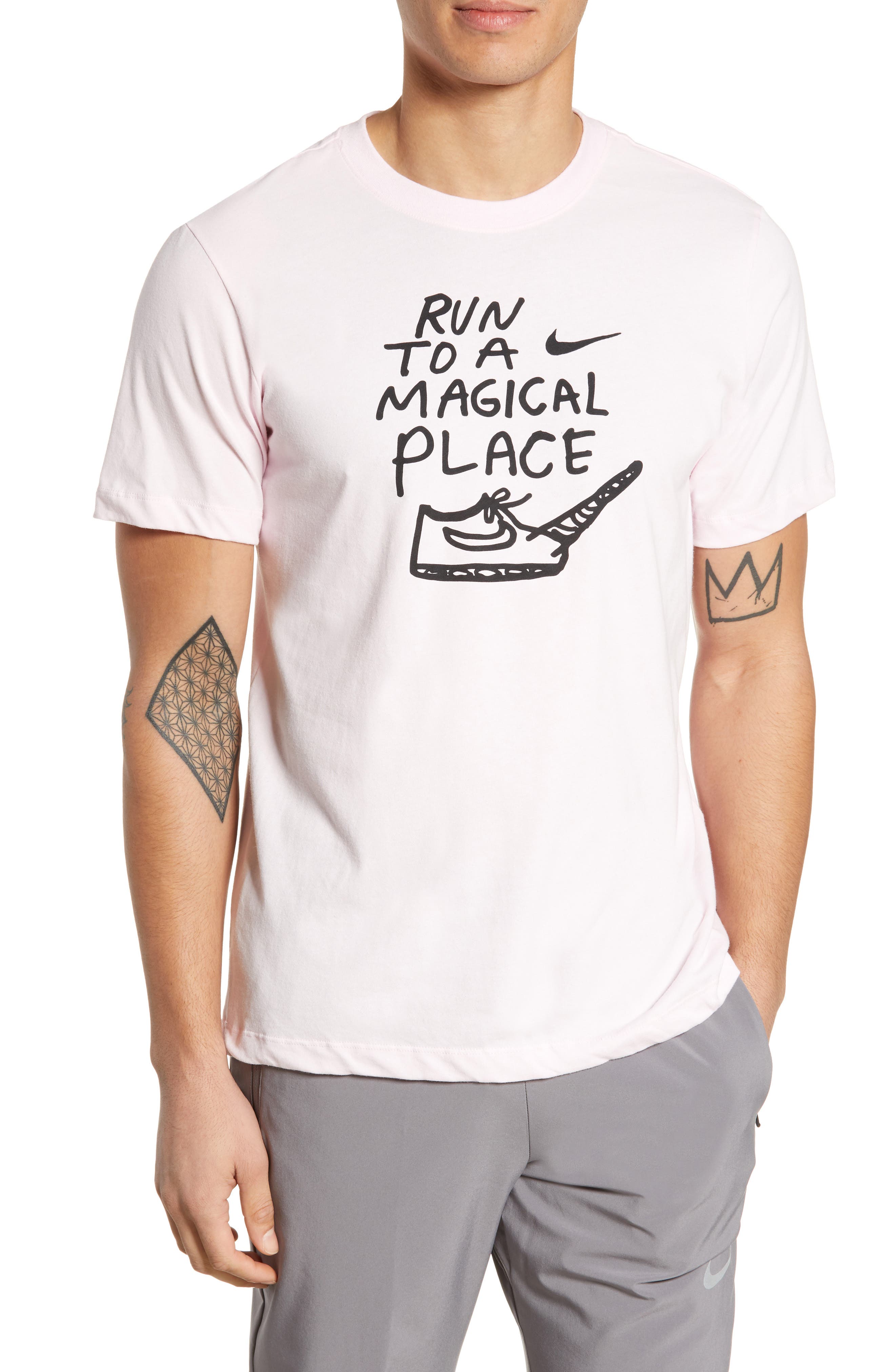 Nike Dry Magical Place T-Shirt Pink