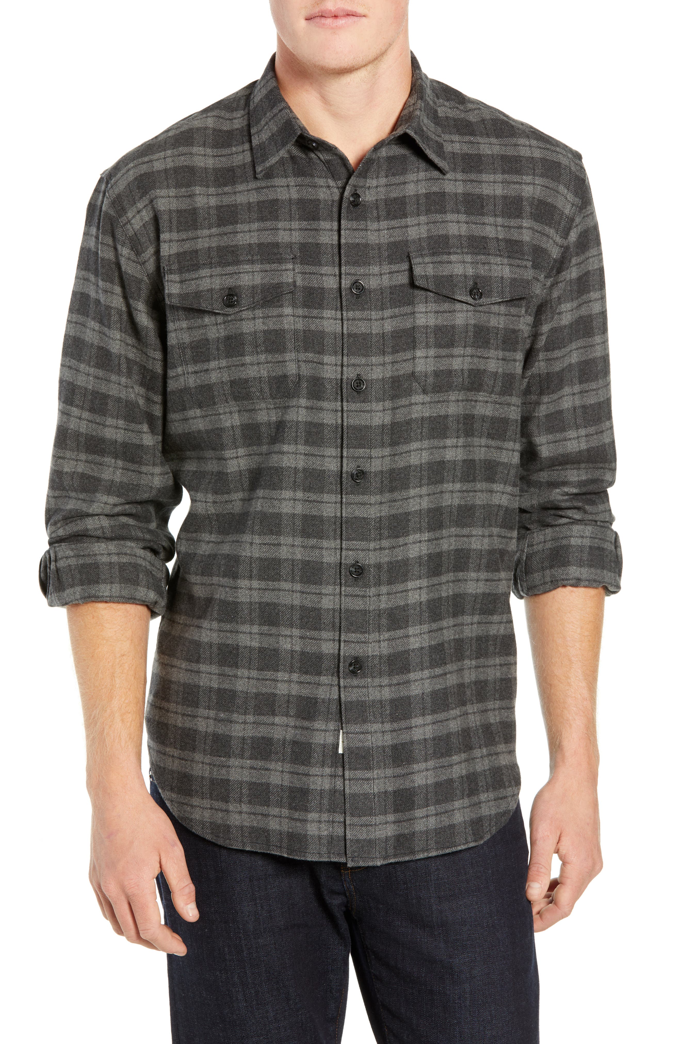 Coastaoro Encanto Regular Fit Plaid Flannel Shirt