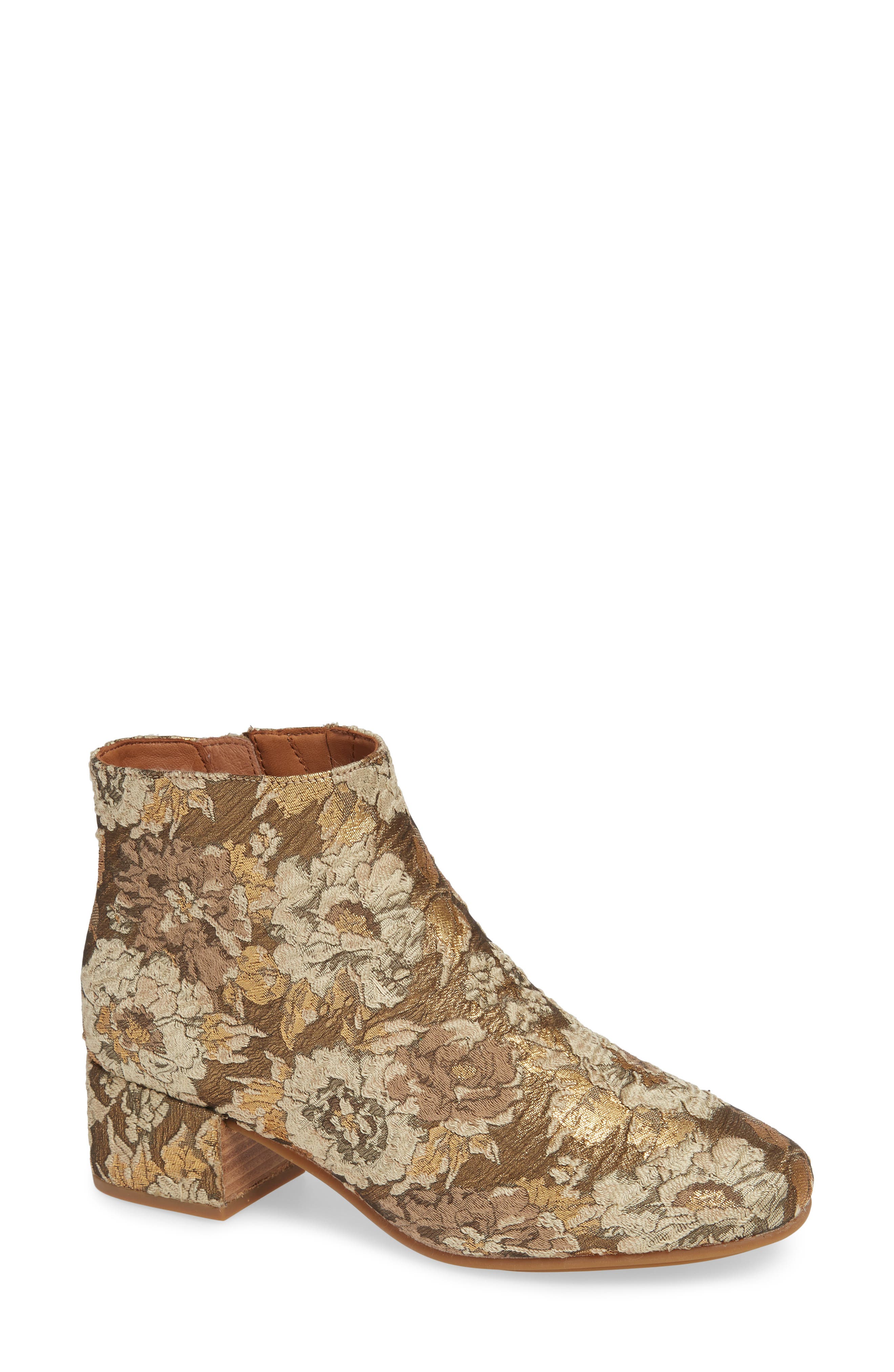 Gentle Souls By Kenneth Cole Ella Bootie- Beige