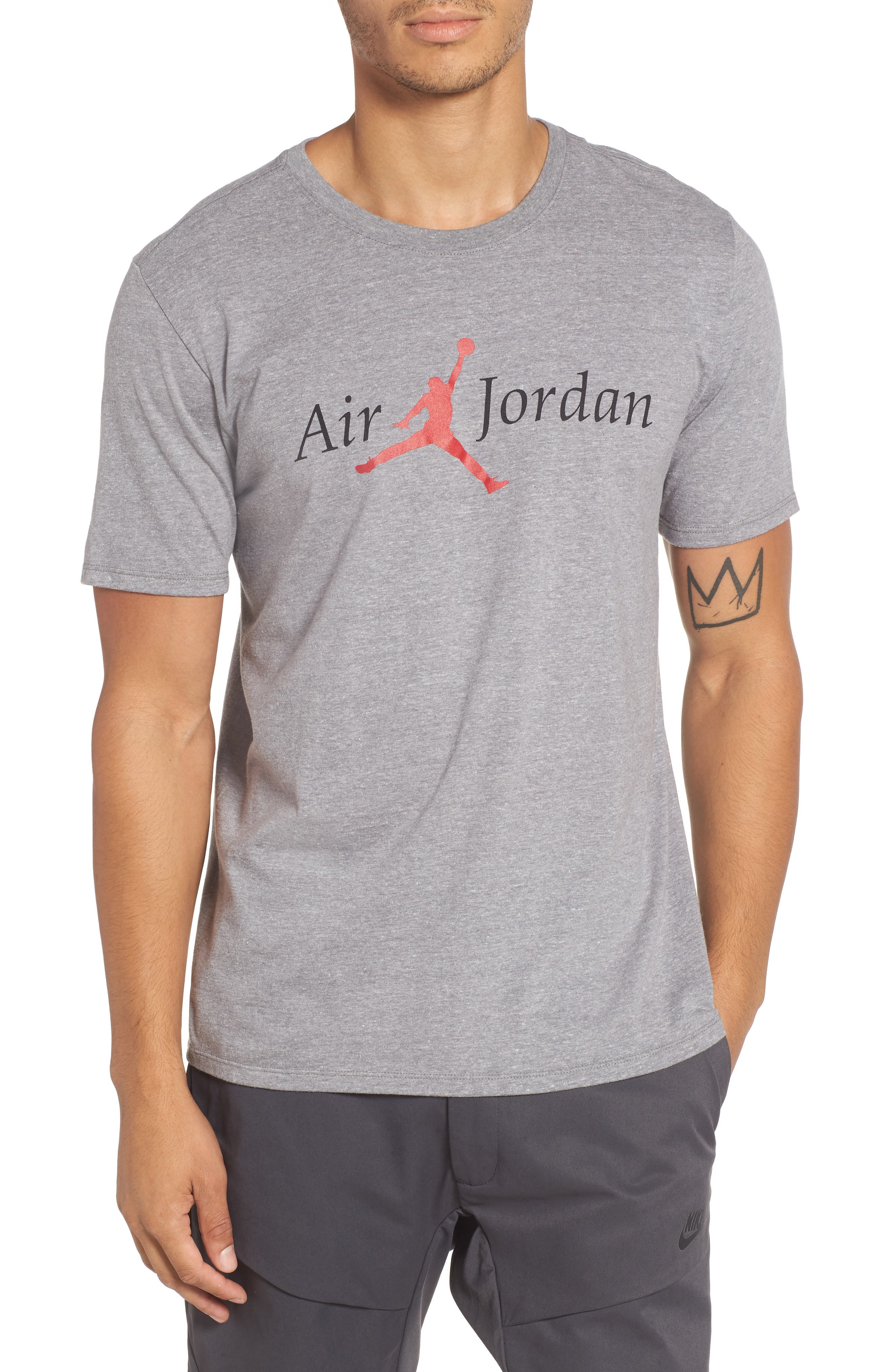 Nike Jordan Air Jordan 5 Graphic T-Shirt Grey