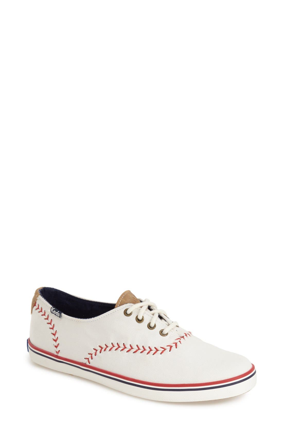 UPC 044209929618 product image for Women's Keds 'Champion - Pennant' Sneaker, Size 9.5 M - Ivory | upcitemdb.com