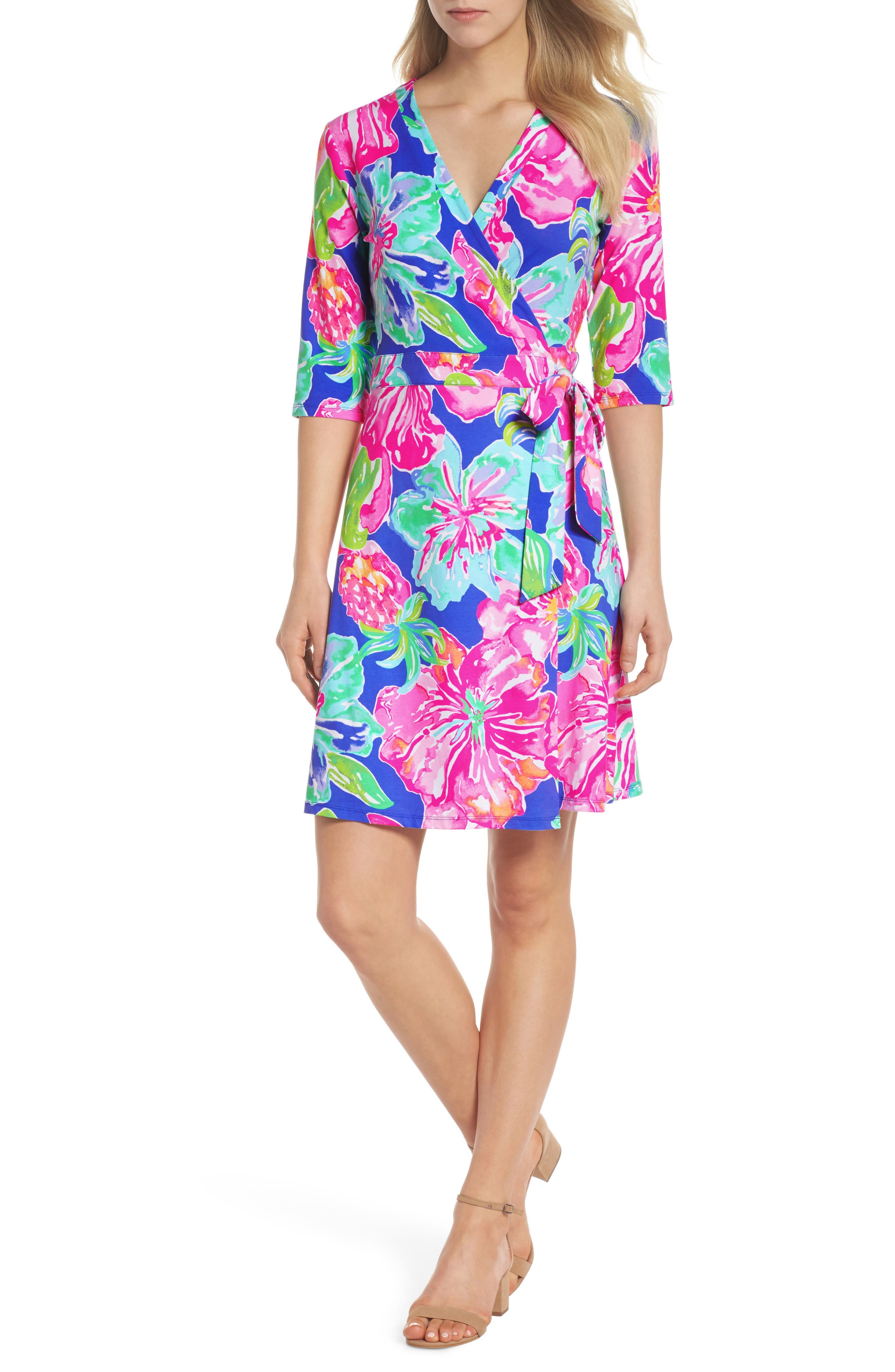 Lilly Pulitzer Marvista Wrap Dress, Purple