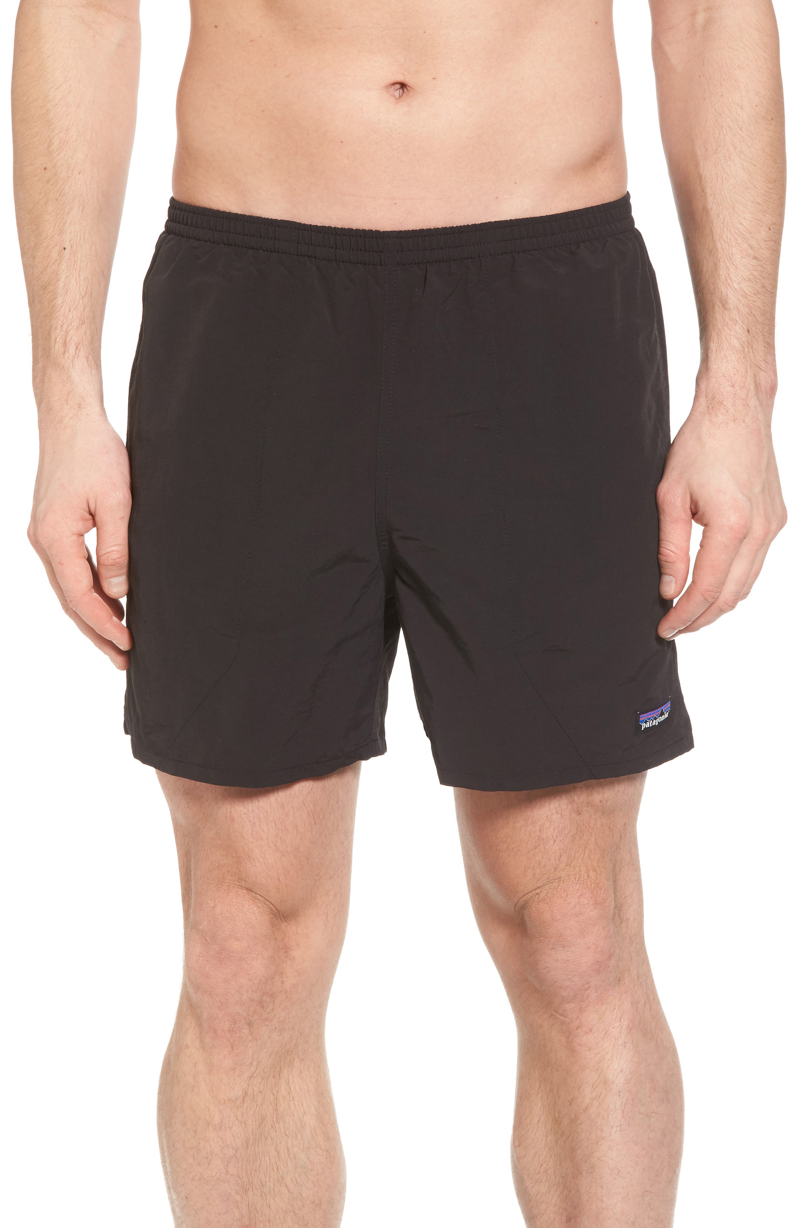 Patagonia Baggies 5-Inch Swim Trunks, Black