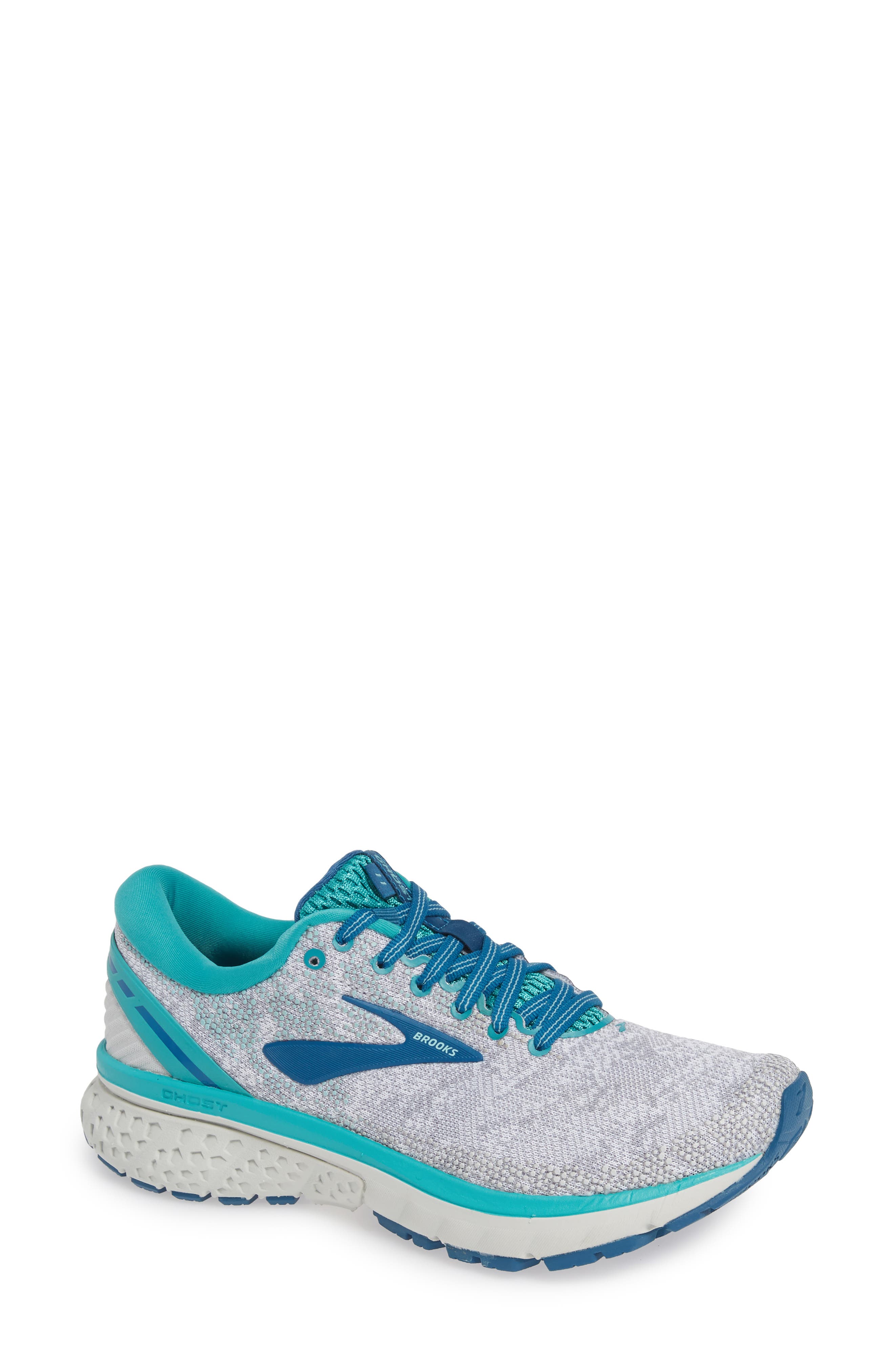 Brooks Ghost 11 Running Shoe, Blue/green