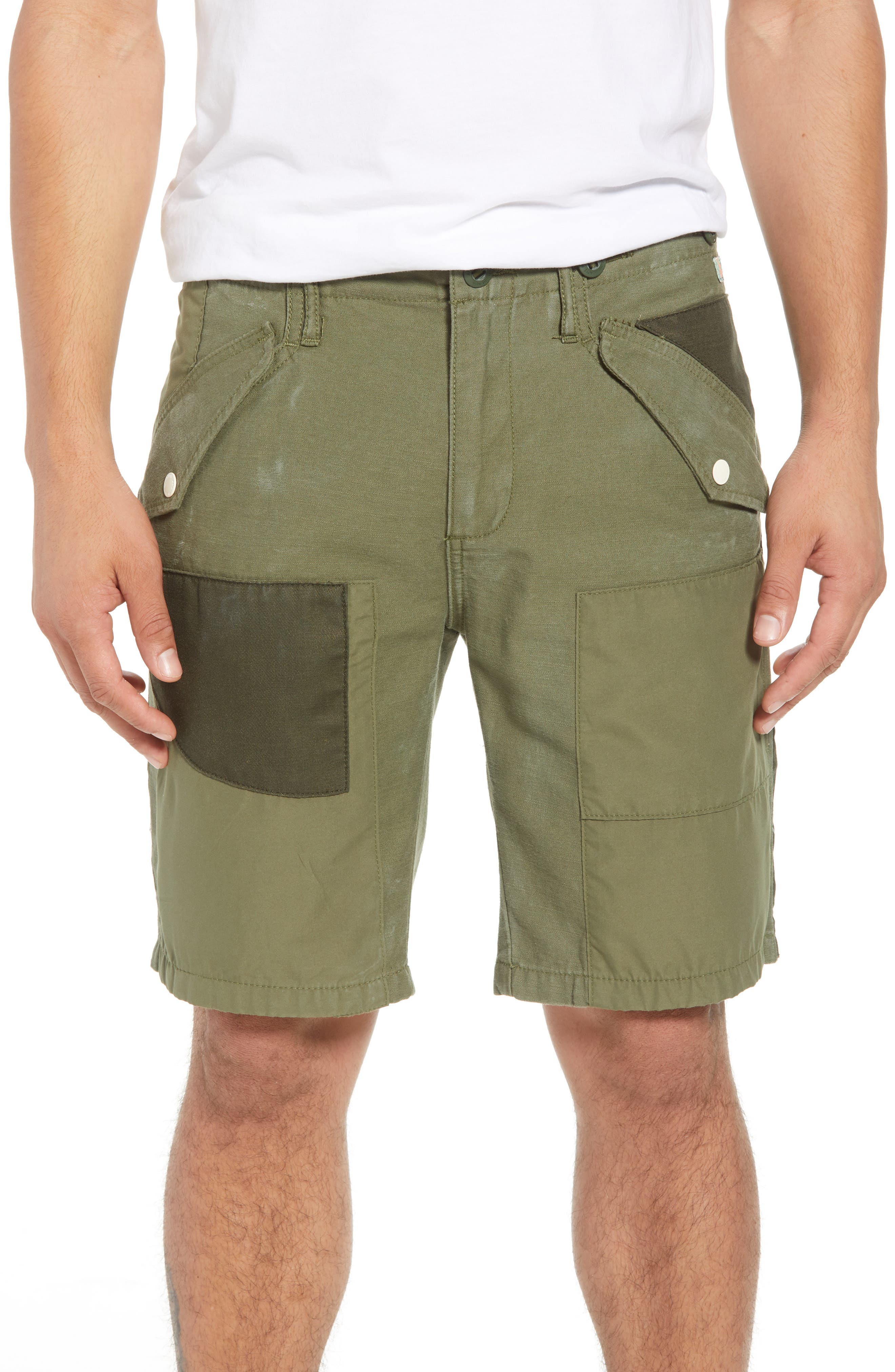 Scotch & Soda Cargo Shorts, Green