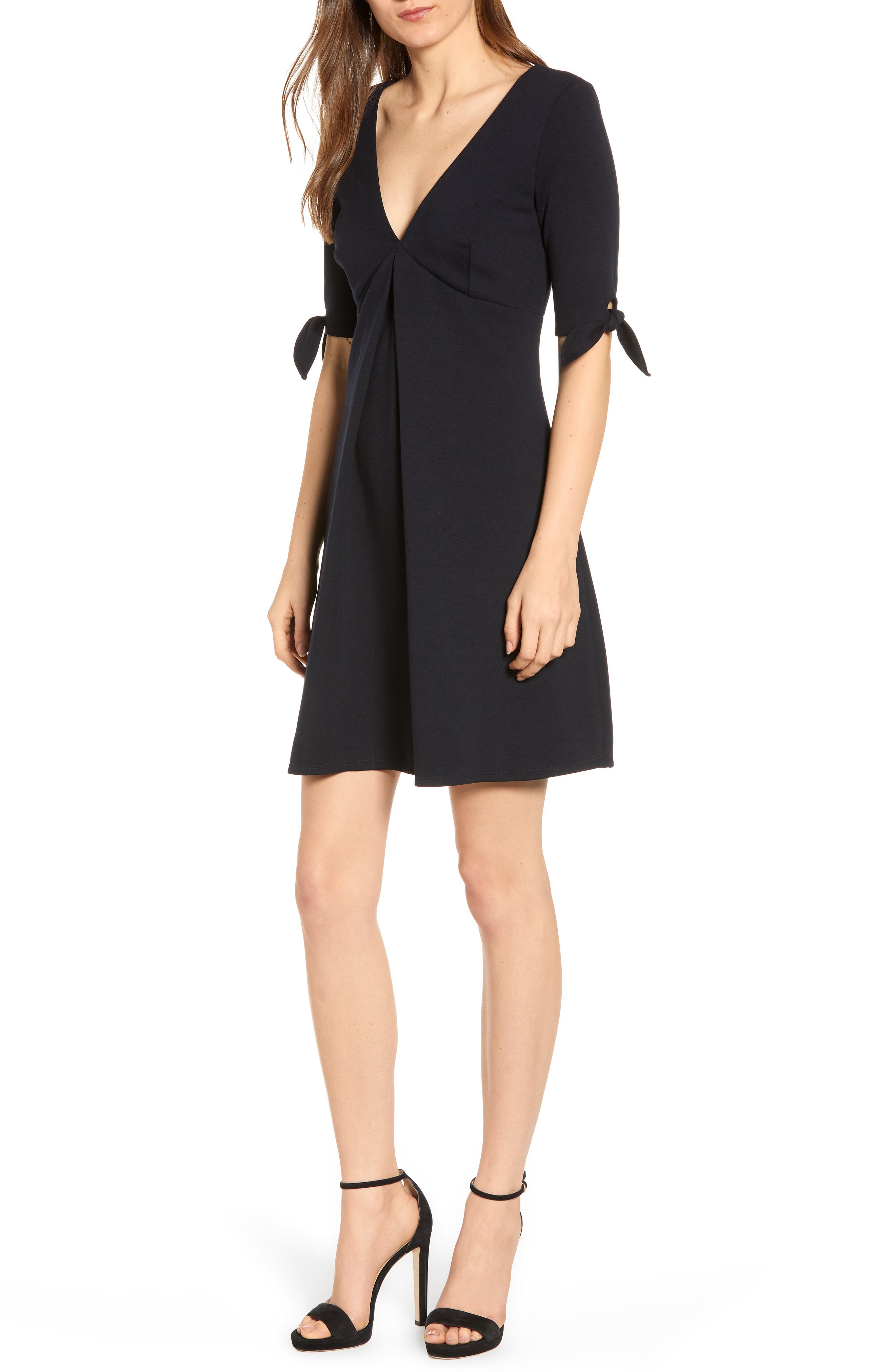 Bailey 44 Quarterdeck Fit & Flare Dress, Black