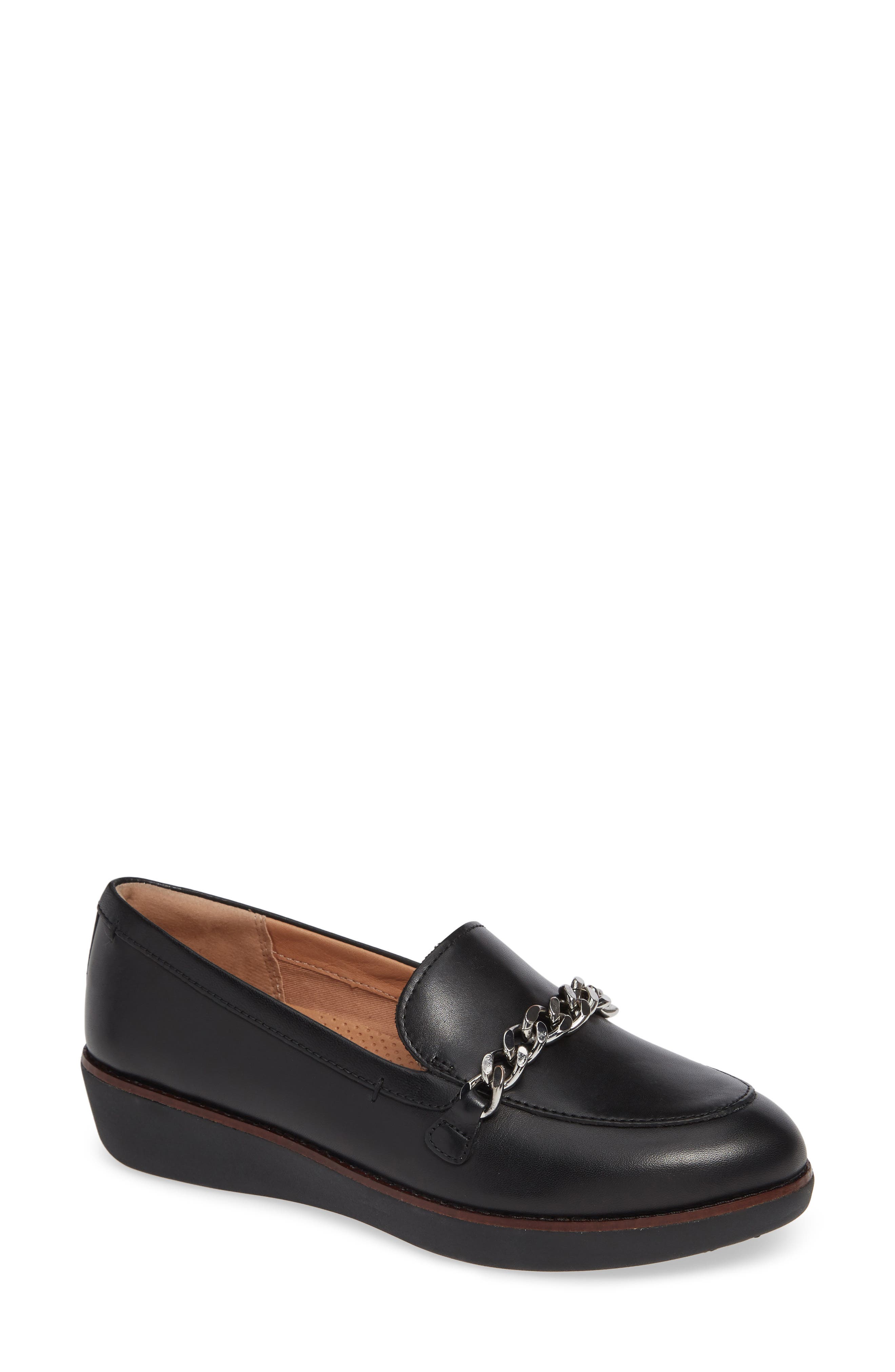 Fitflop Petrina Chain Loafer- Black