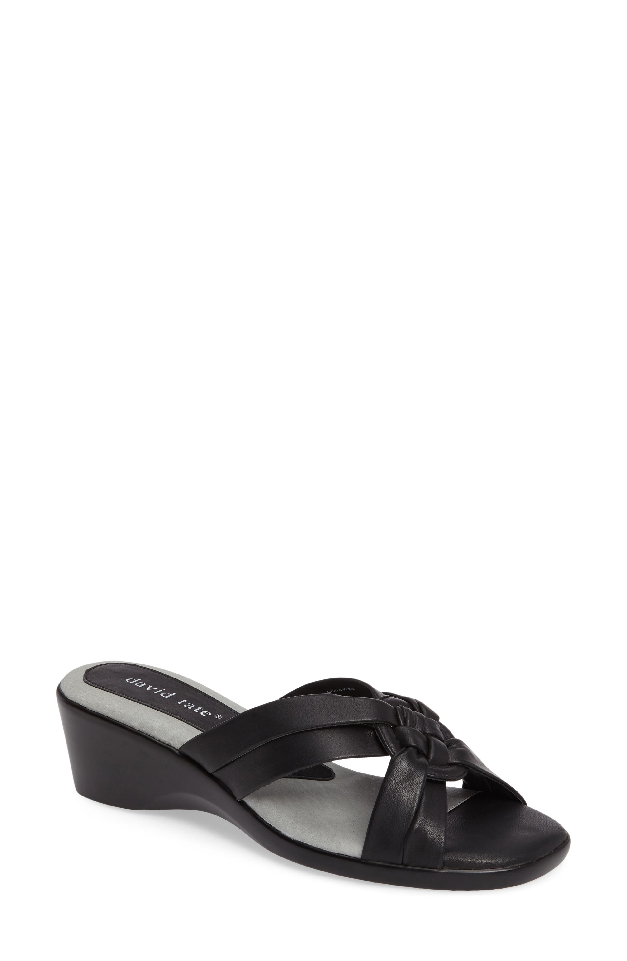 David Tate Verona Sandal- Black