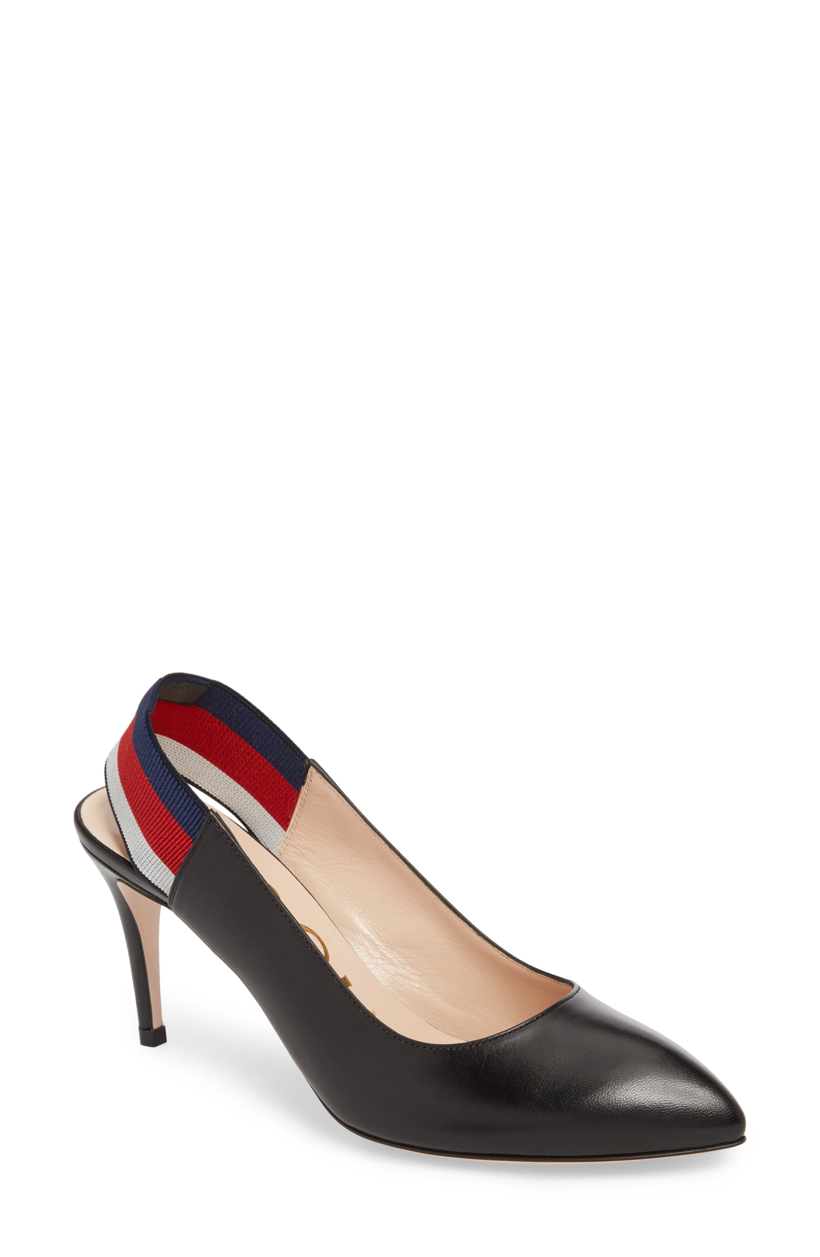 gucci slingback heels
