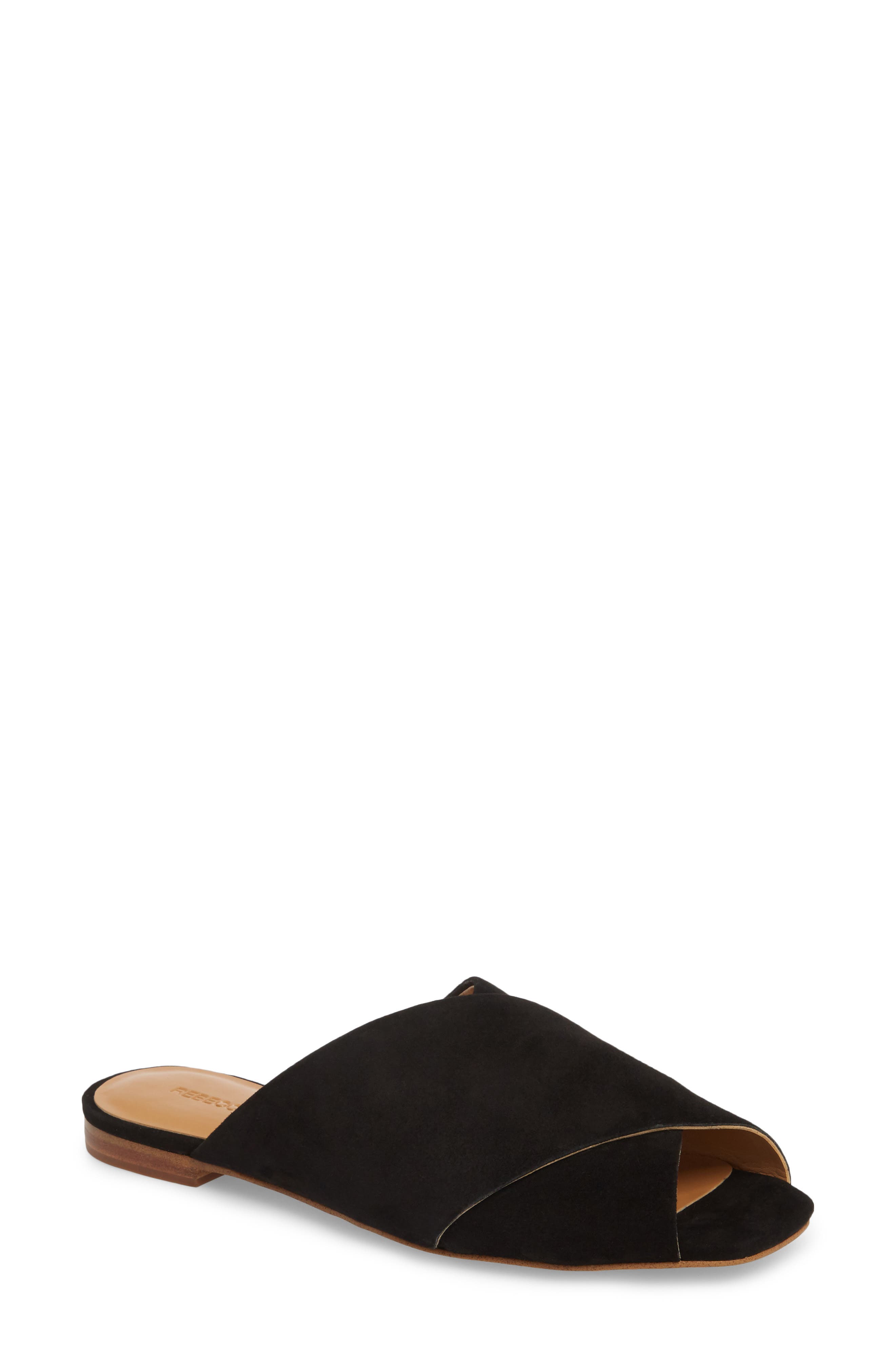 Rebecca Minkoff Anden Slide Sandal, Black