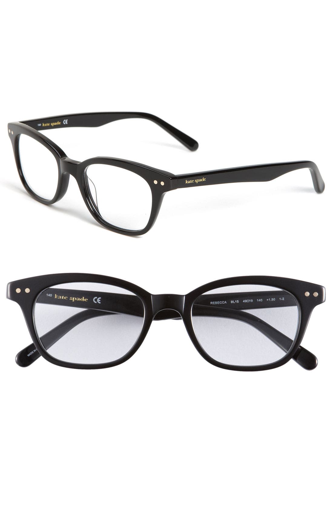 kate spade new york rebecca 49mm reading glasses Nordstrom