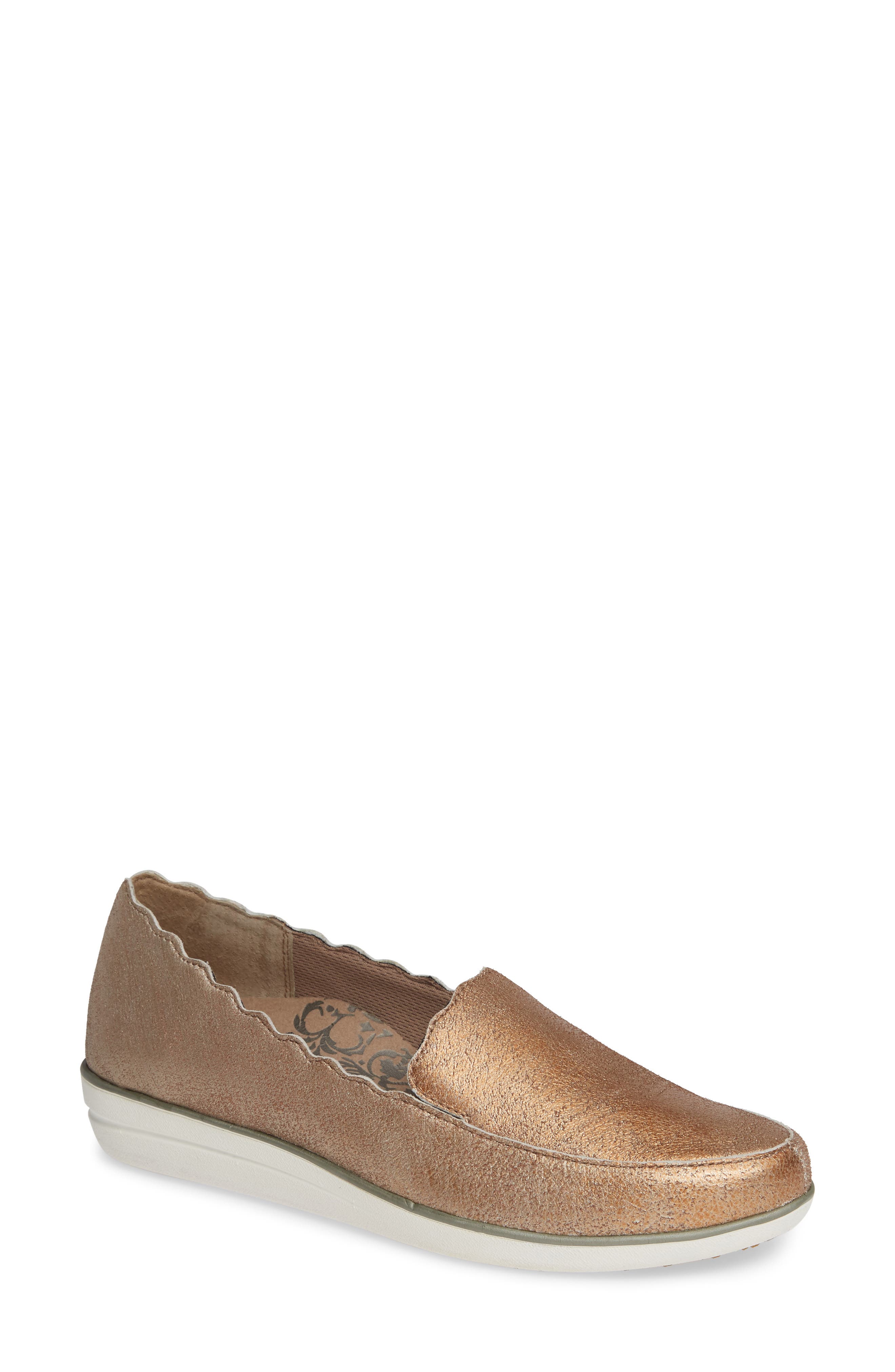 Aetrex Christie Loafer, Metallic